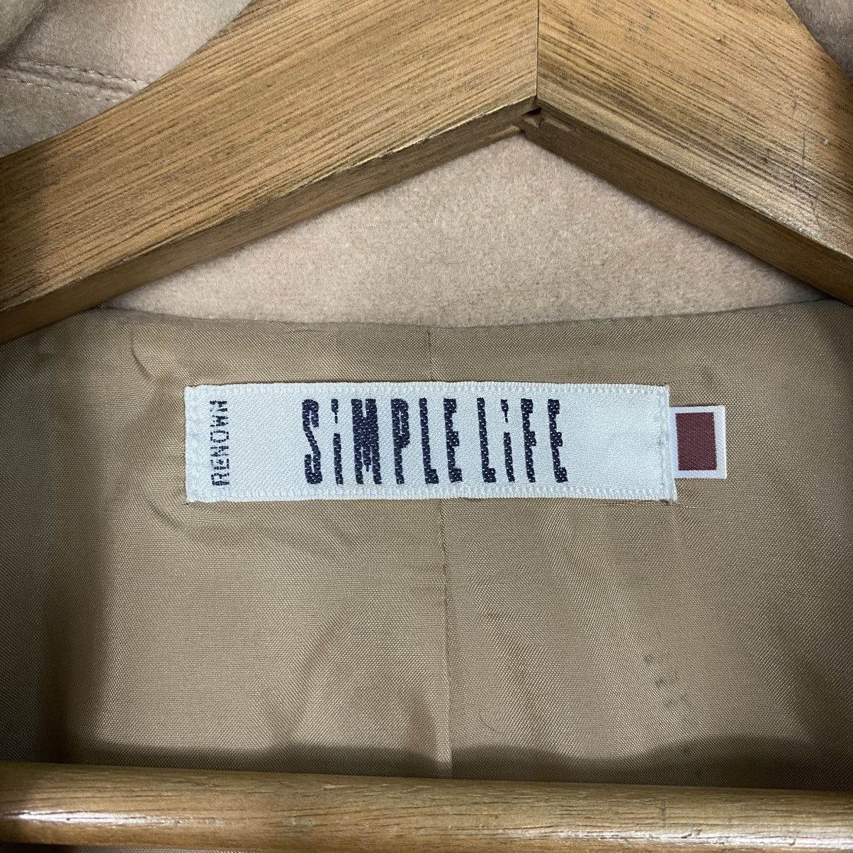 Issey Miyake 📌Vintage Long Jacket Wool Simple Life Japan Made Size US M / EU 48-50 / 2 - 21 Thumbnail