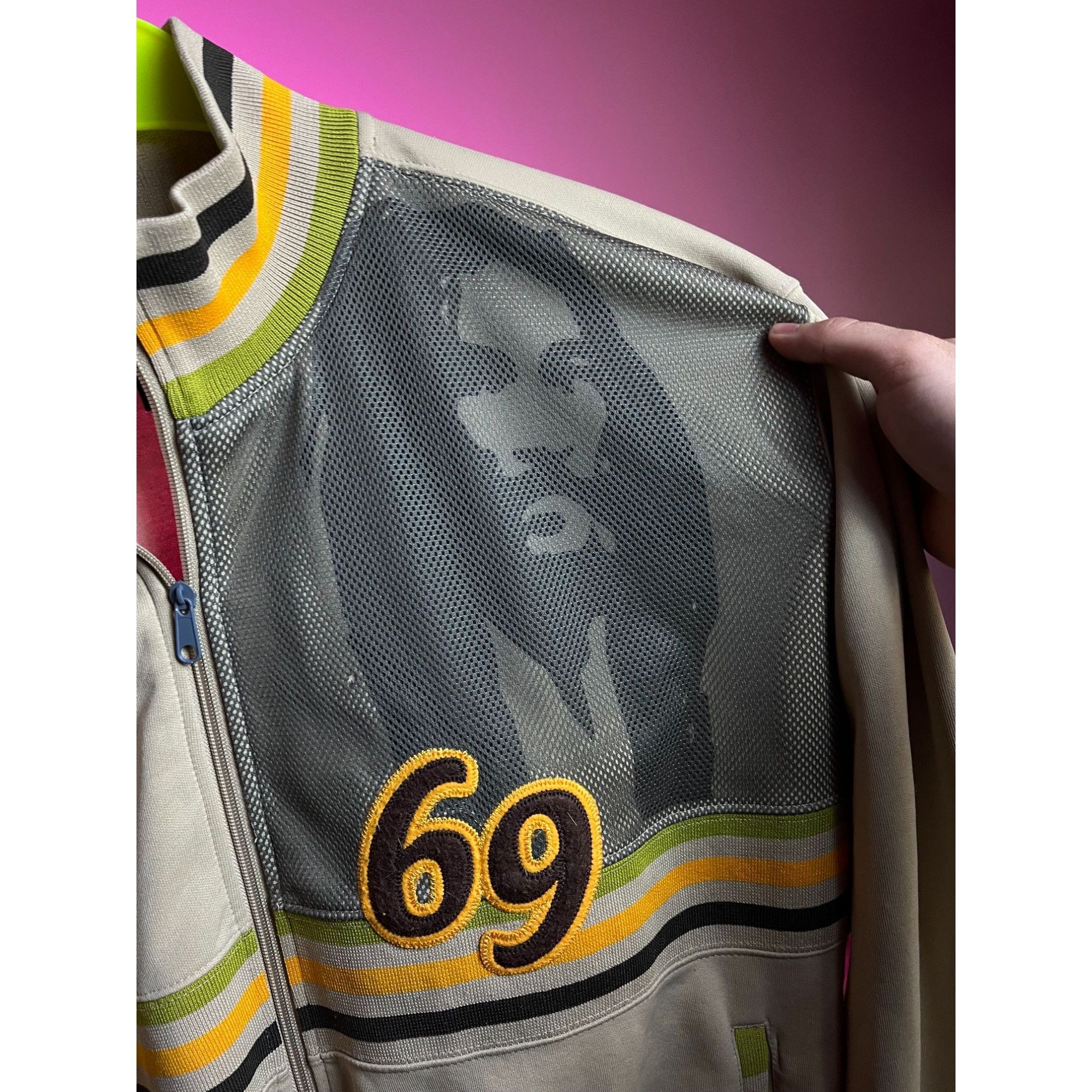 Vintage Sir Benni Miles Vintage 90s Rap Track Jacket Grail Rare Y2K Size US L / EU 52-54 / 3 - 2 Thumbnail