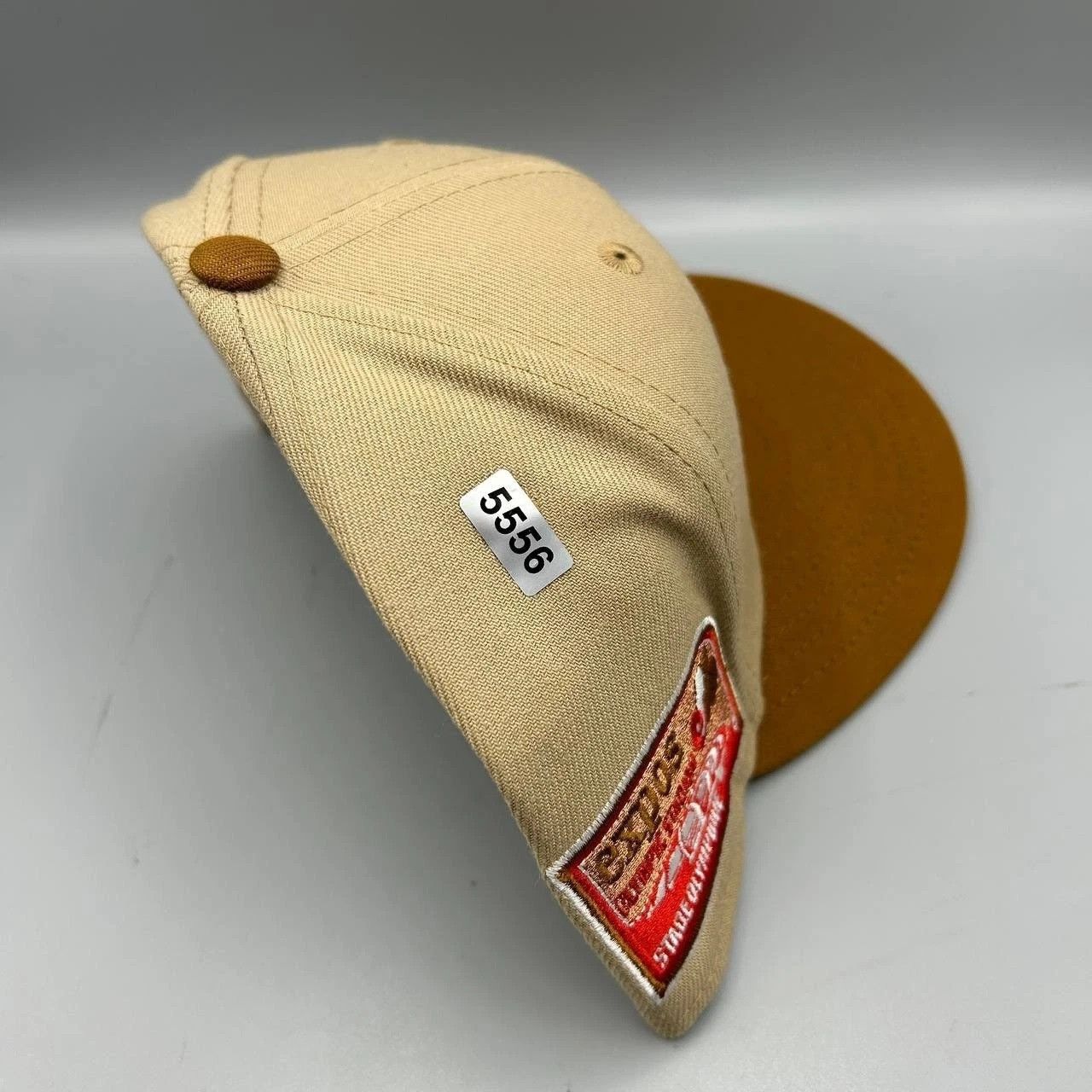 New Era Montreal Expos Hat Men 7 3/8 Beige Brown MLB Fitted Cap Size ONE SIZE - 9 Thumbnail