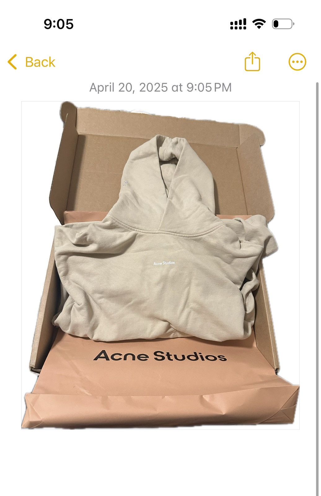 Acne Studios Acne Studio Hoody Size US S / EU 44-46 / 1 - 2 Thumbnail