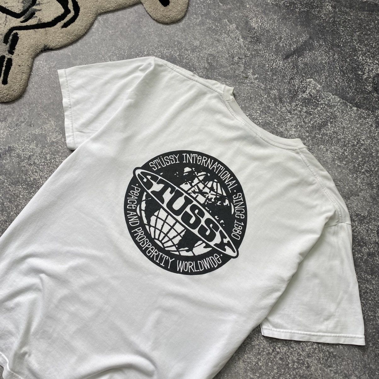 Stussy Men’s Stussy Big Logo y2k skategang Japan tee Size US XL / EU 56 / 4 - 3 Thumbnail