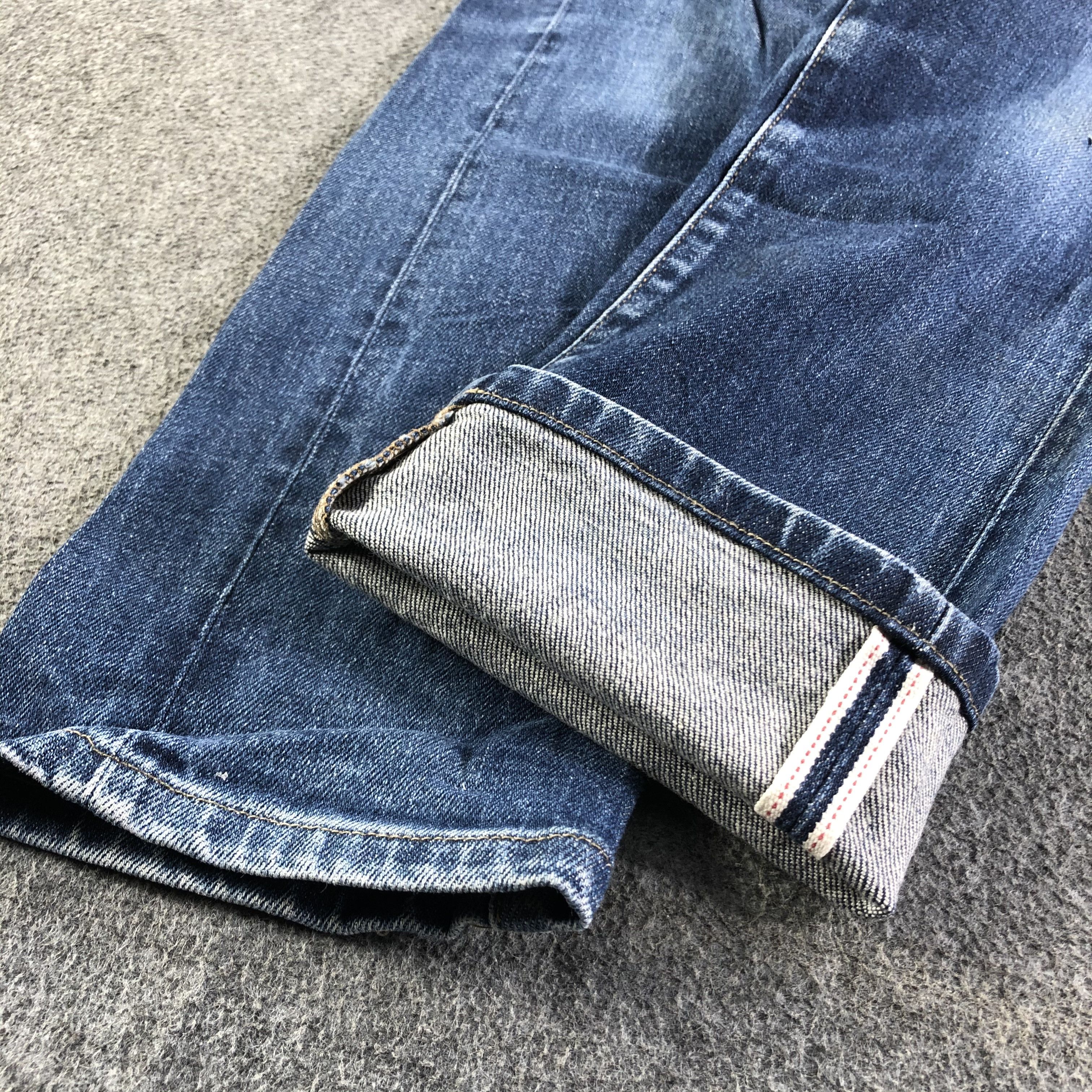 Uniqlo Blue Wash Uniqlo Selvedge Jeans-J2970 Size US 31 - 5 Thumbnail