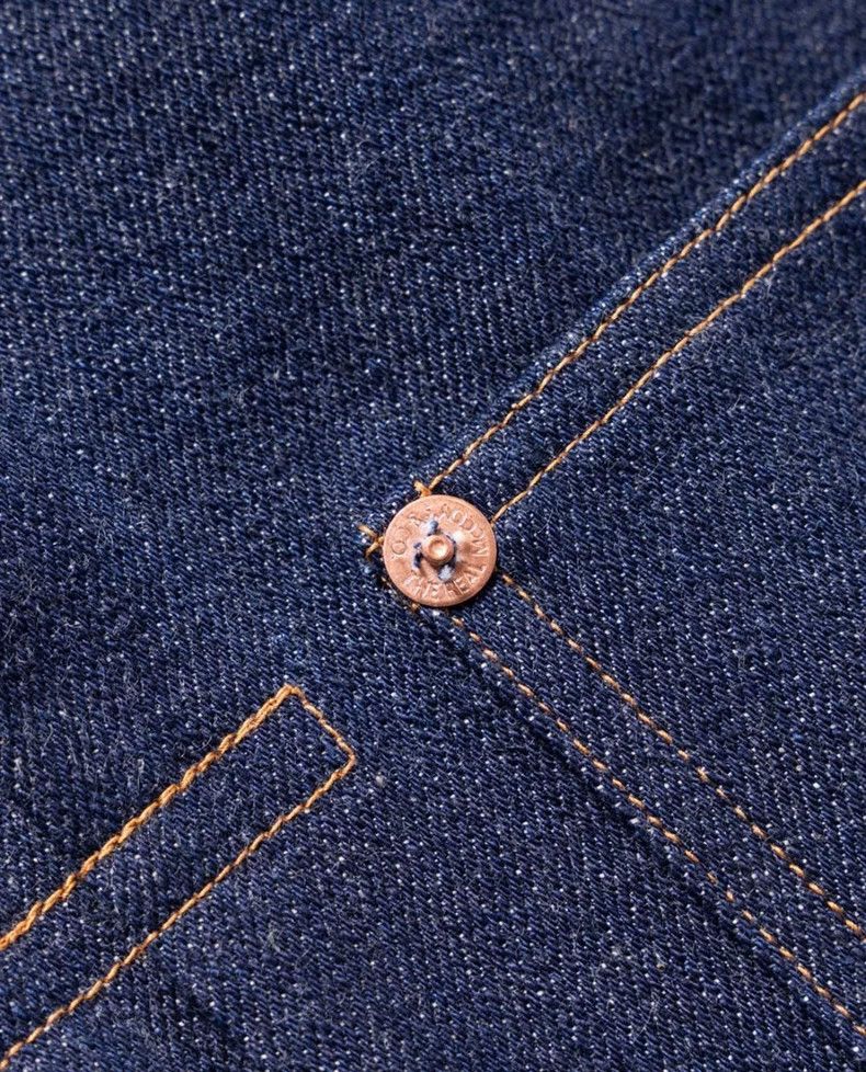 The Real McCoy's The Real McCoy Size 38Natural Indigo Dyed 12.5oz Battle Den Size US M / EU 48-50 / 2 - 3 Thumbnail