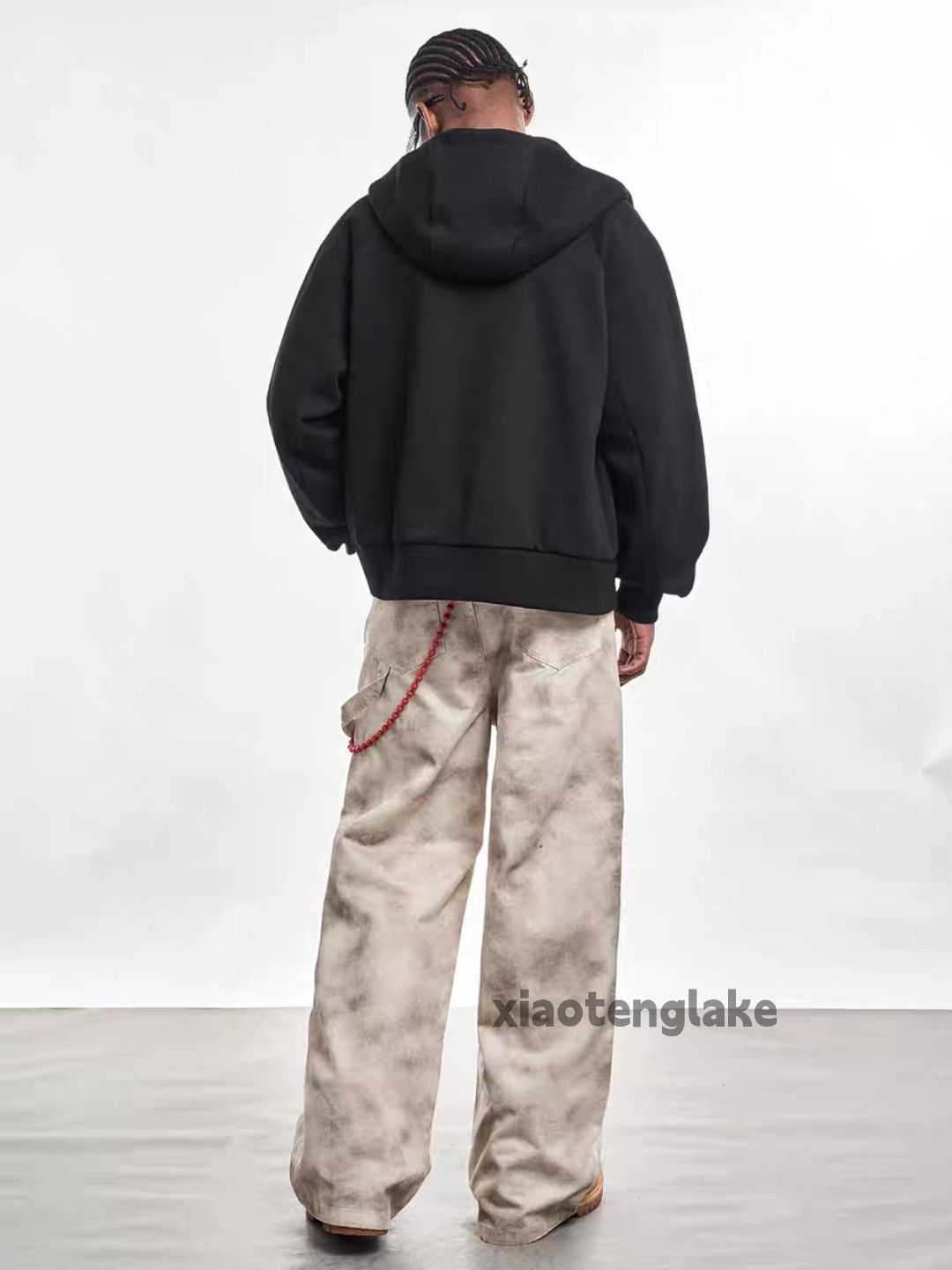 Designer × Japanese Brand × Vintage utility tie dye loose baggy skate carpenter cargo pants Size US 32 / EU 48 - 2 Thumbnail