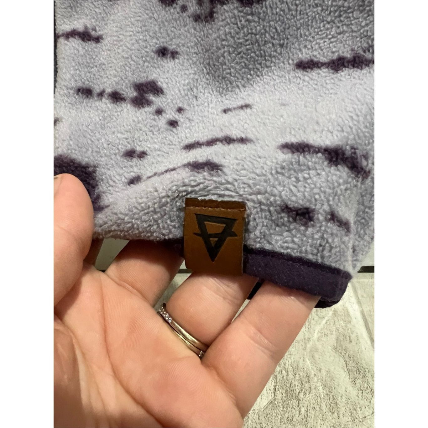 LIV Outdoor LIV Outdoors Purple Patterned Fleece Woman’s Size Small Size S / US 4 / IT 40 - 7 Thumbnail