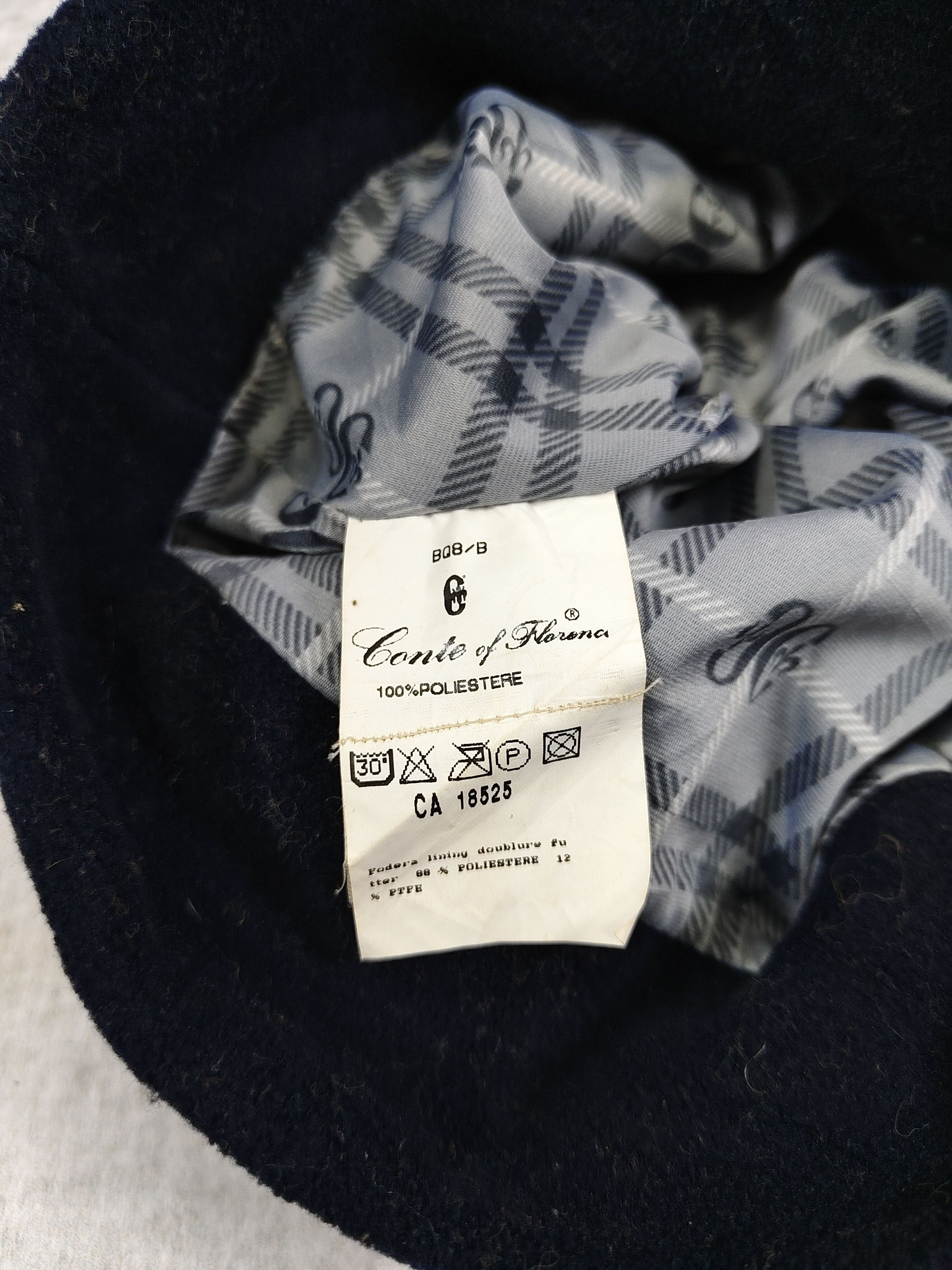 Conte of Florence 00s Conte of Florence- Heritage Italian Wool Beanie Hat Size ONE SIZE - 7 Thumbnail