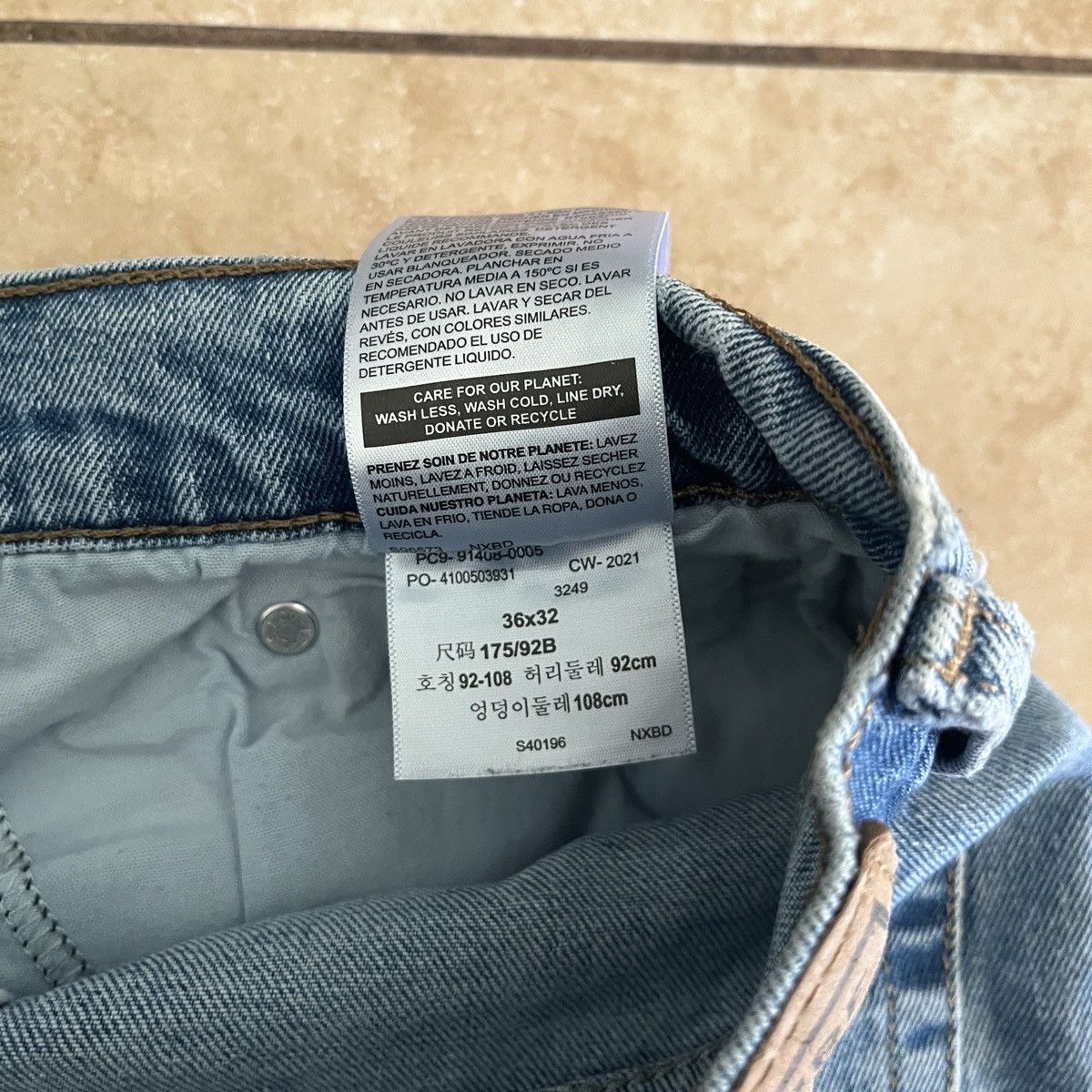 Levi's Signature Levi Strauss & Co. Gold Relaxed Fit Jeans Size US 36 / EU 52 - 5 Thumbnail