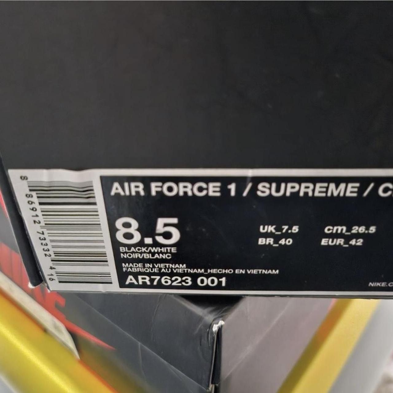 Supreme Supreme CDG Air Force Size 8.5 Size US 8.5 / EU 41-42 - 5 Thumbnail