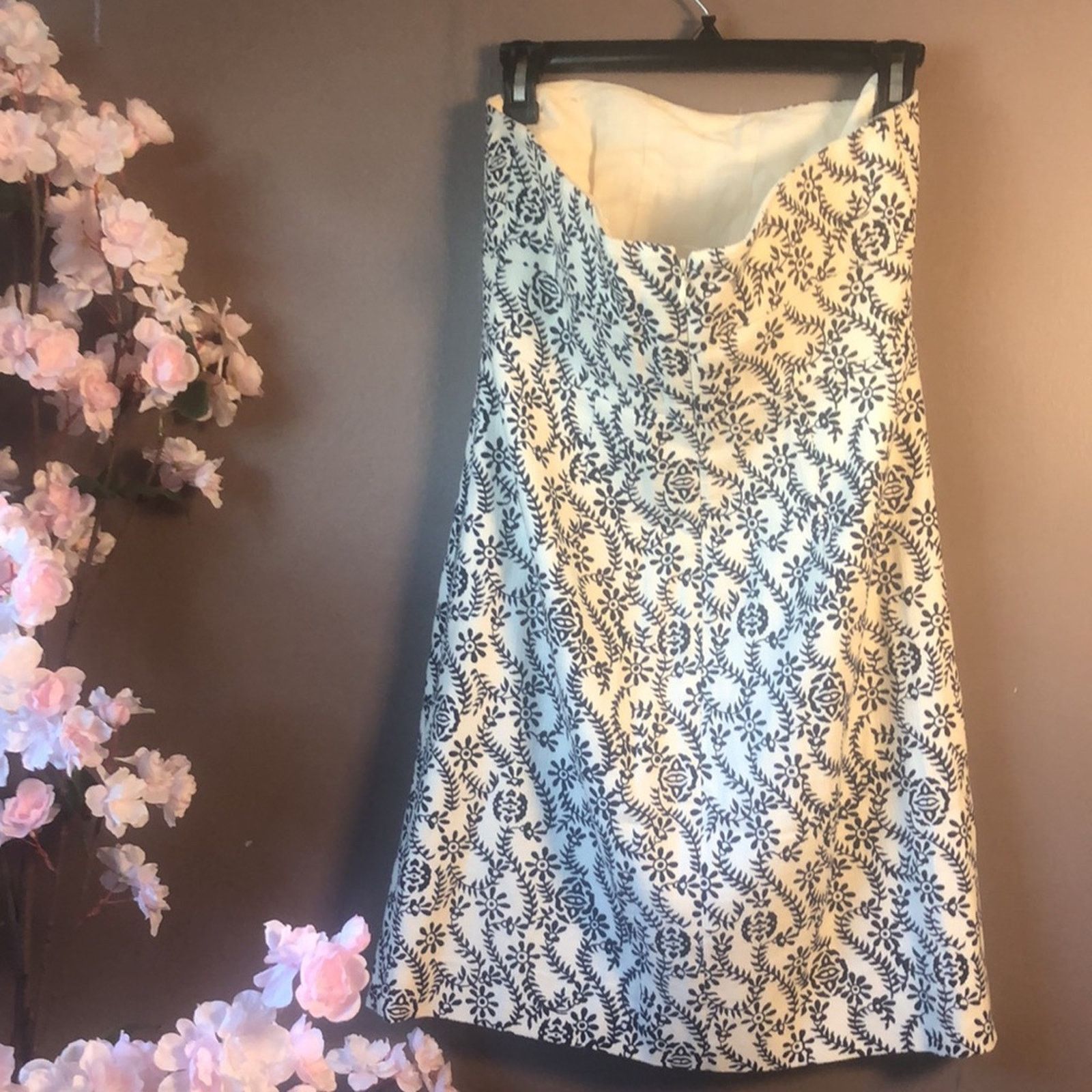 J.Crew Dress Jcrew Linen strapless summer dress Size S / US 4 / IT 40 - 5 Thumbnail
