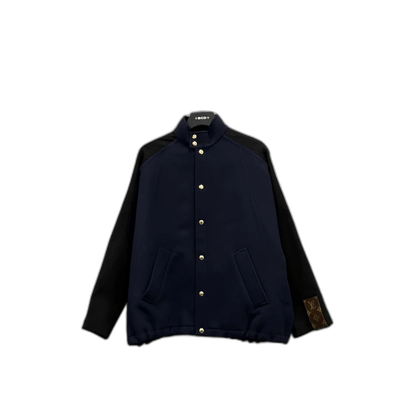 Louis Vuitton Louis Vuitton Navy Blue Outerwear Jacket Size 38 Size US M / EU 48-50 / 2 - 1 Thumbnail