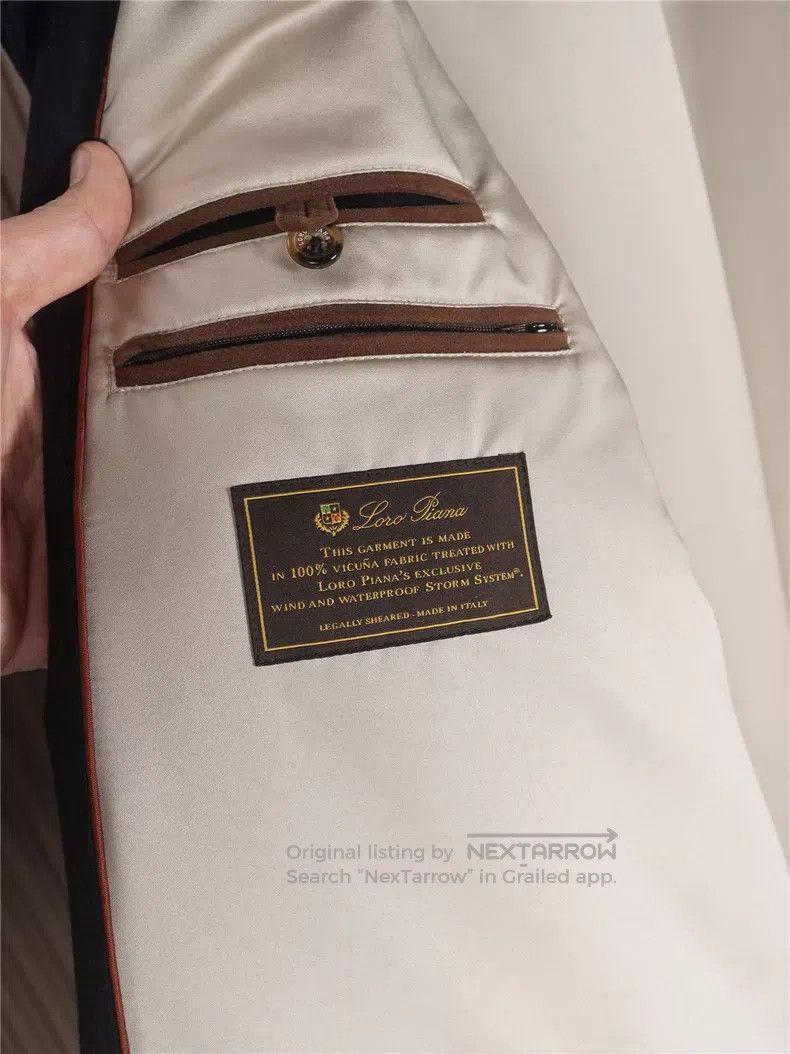 Loro Piana Loro Piana Exquisite Classic Series Pure Vicuna Camel Hair Size US XL / EU 56 / 4 - 5 Thumbnail