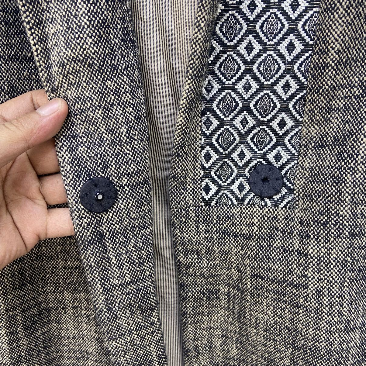 Etro Etro Milano Flower Embroidery Cotton + Linen Long Jacket Size S / US 4 / IT 40 - 16 Thumbnail