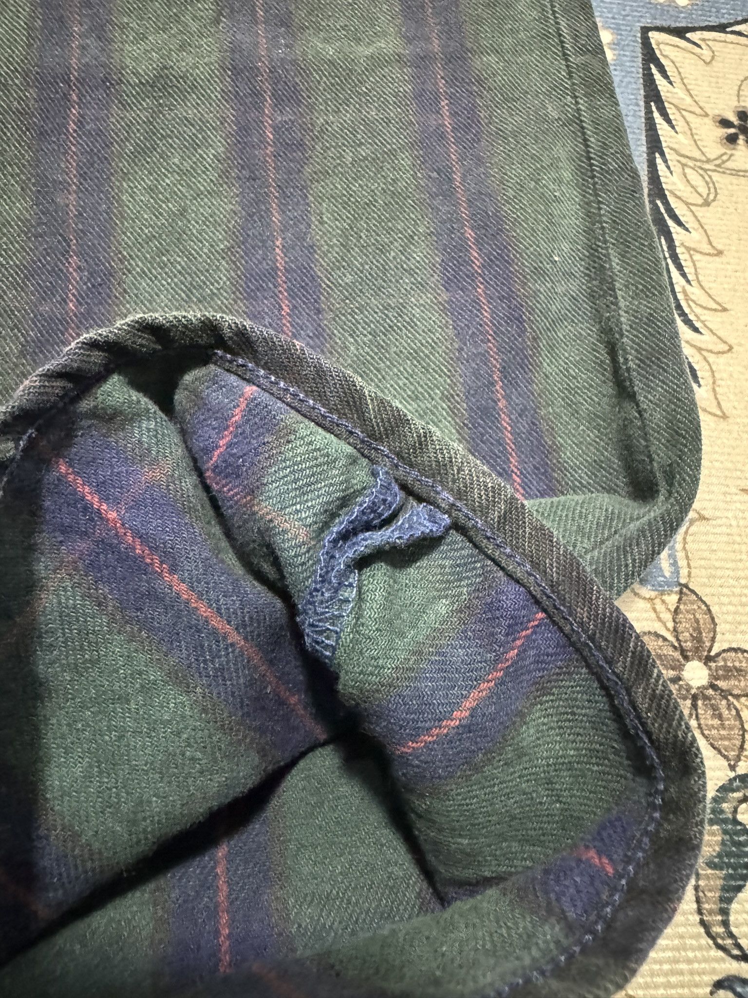Beauty Beast × General Research × Paul Smith Red Ear Vintage Paul Smith Red Ear Tartan Checked Jeans Size US 30 / EU 46 - 5 Thumbnail