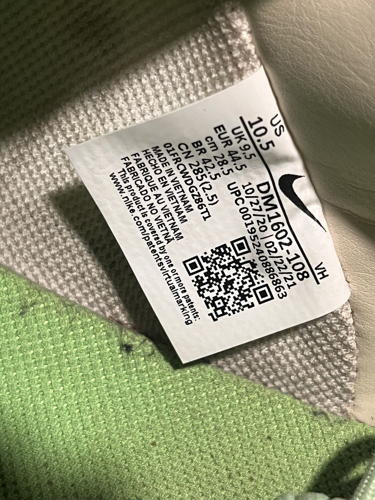 Nike × Off-White Nike Dunk Low A lot 7 Size US 10.5 / EU 43-44 - 7 Thumbnail