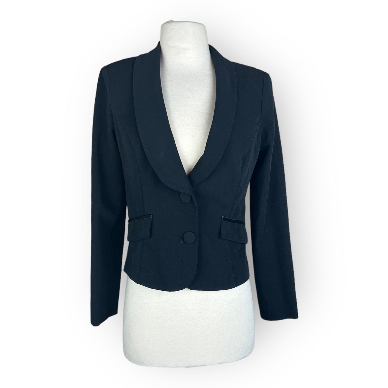 XOXO XOXO | Vintage Y2k Two Button Blazer | Small Size S / US 4 / IT 40 - 1 Thumbnail