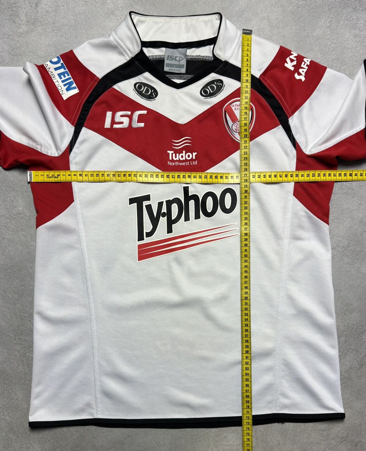 Other St Helens 2013 Home Rugby Shirt Jersey ISC Size US L / EU 52-54 / 3 - 16 Thumbnail