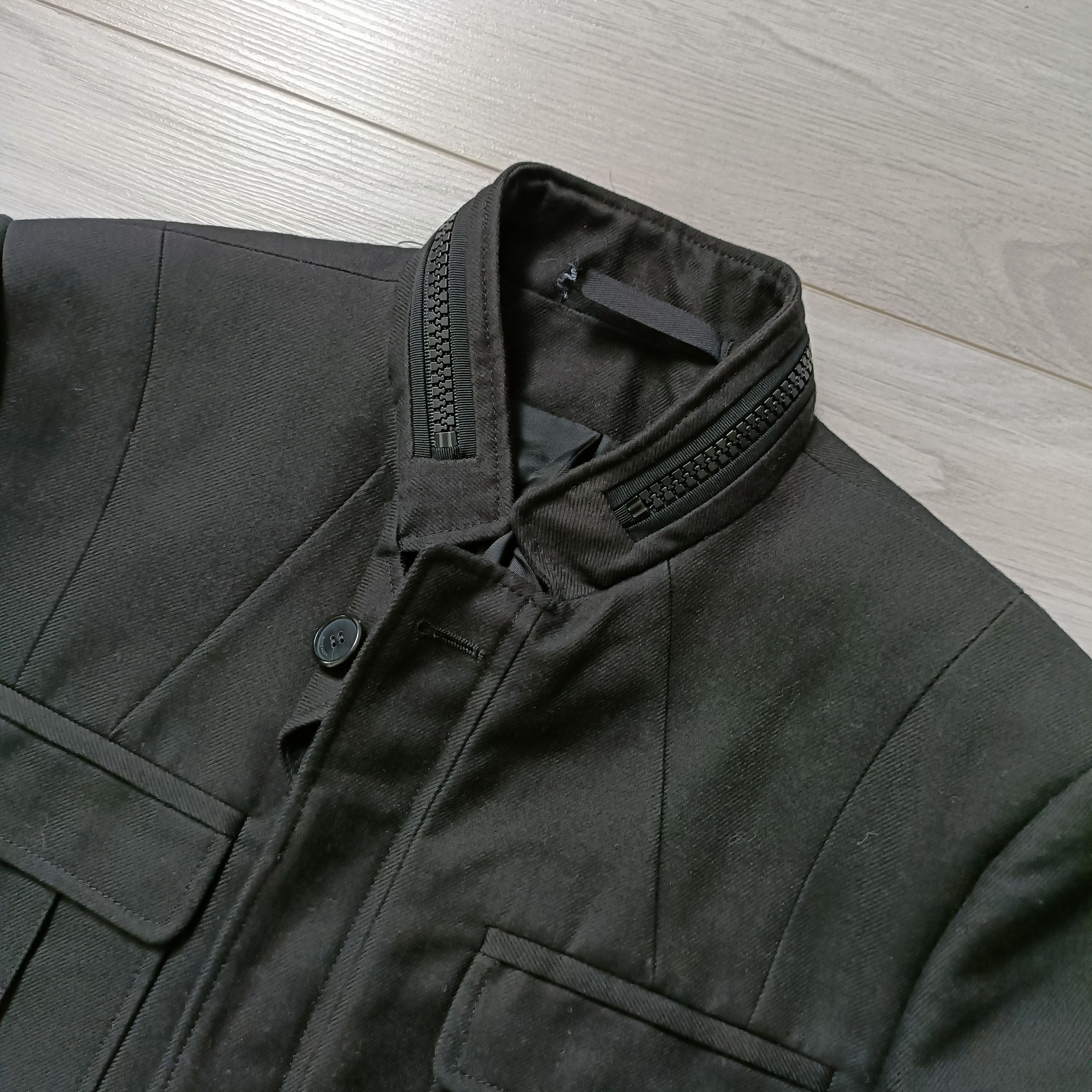Givenchy Men's Black Cotton Jacket ! Size US M / EU 48-50 / 2 - 9 Thumbnail