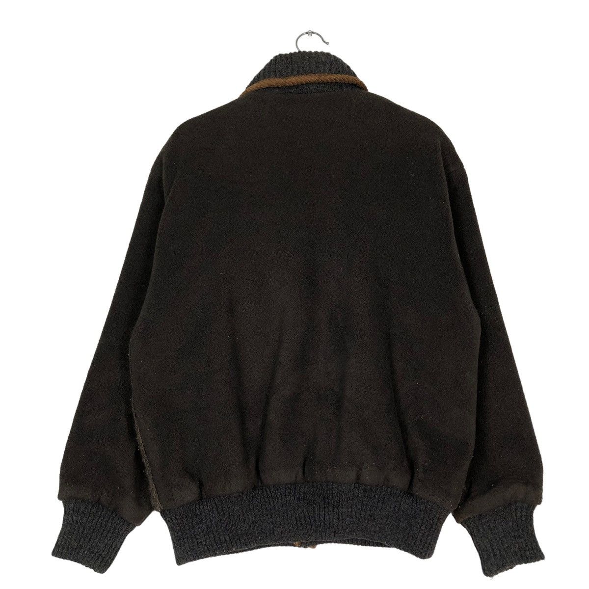 Japanese Brand 🔥VINTAGE BOMBER JACKET CARDIGAN KNIT ARNALDO BASSINI JAPAN Size US M / EU 48-50 / 2 - 8 Thumbnail