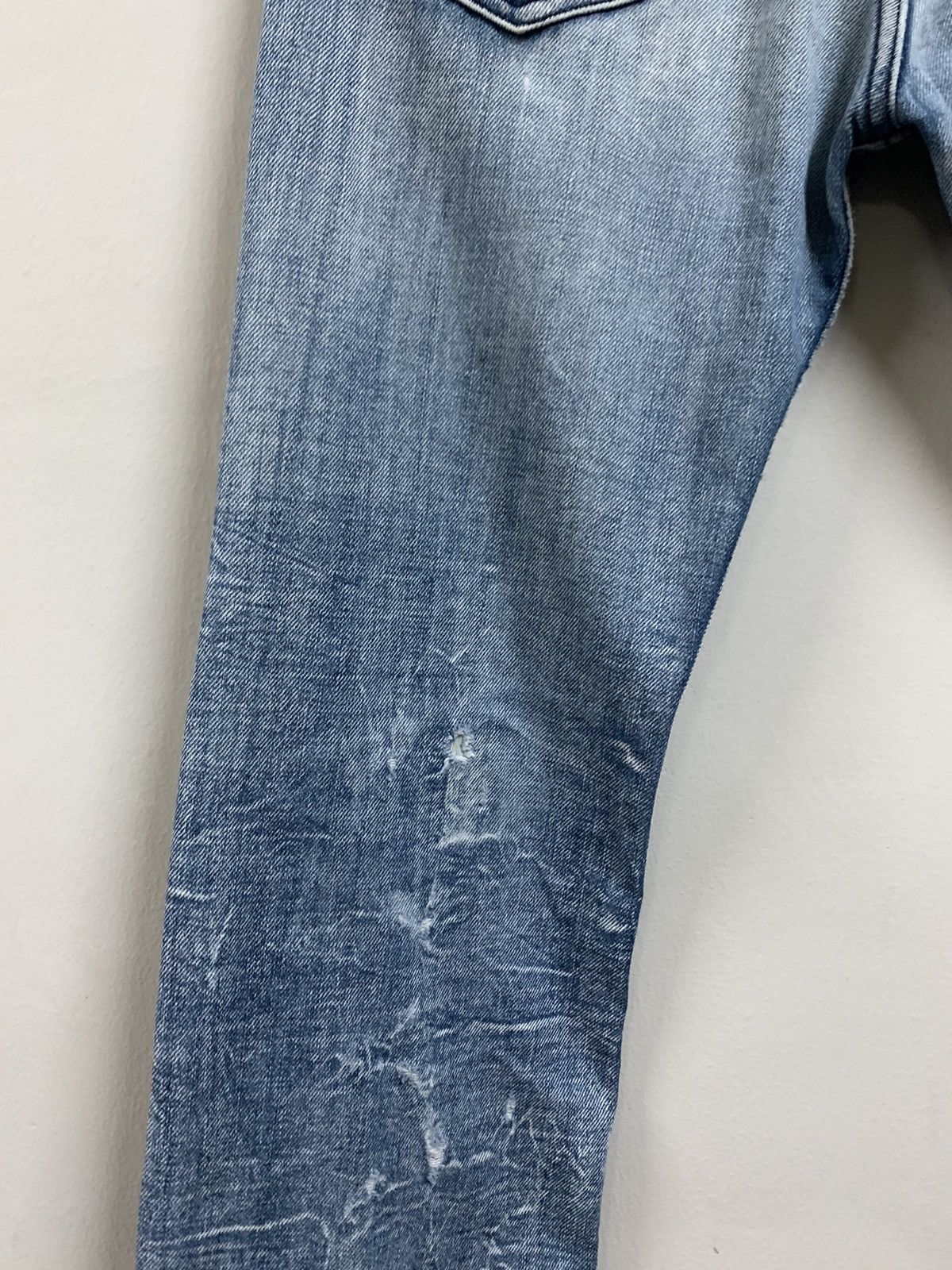 Diesel Made in Italy Punk Distressed Diesel Safado Jeans Size US 34 / EU 50 - 16 Thumbnail