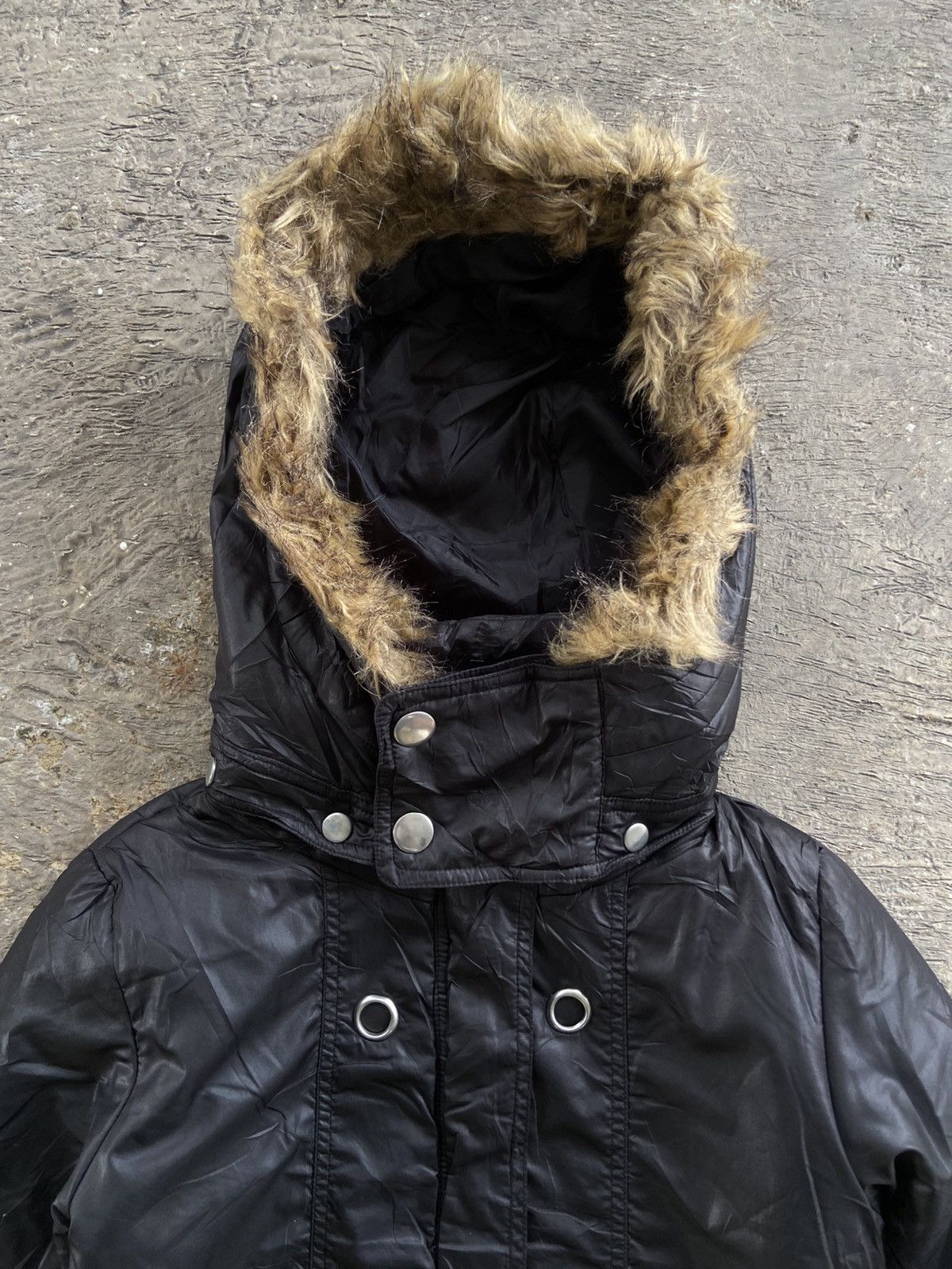 14th Addiction 2000s One Way - Vkei Apocalypse 14th Style Fur Jacket Size M / US 6-8 / IT 42-44 - 3 Thumbnail