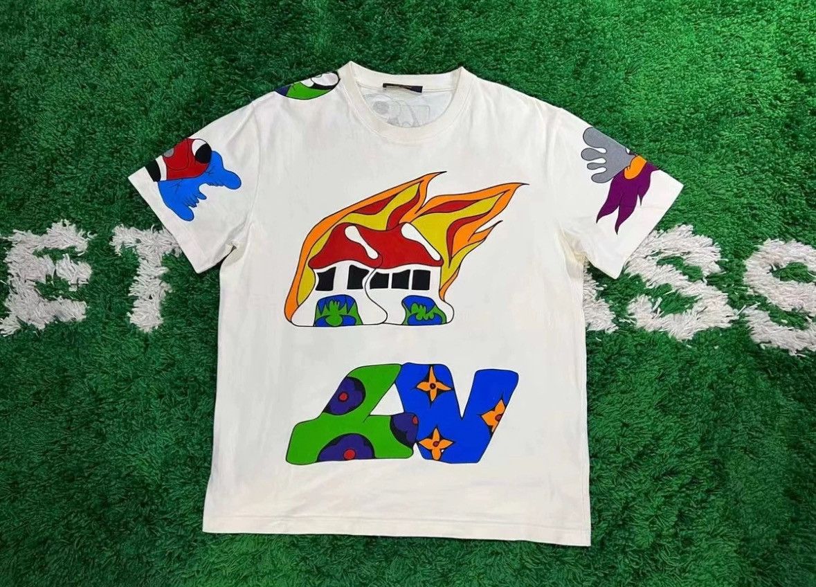 Louis Vuitton × Yayoi Kusama LV X YK PUMPKINS PRINTED T