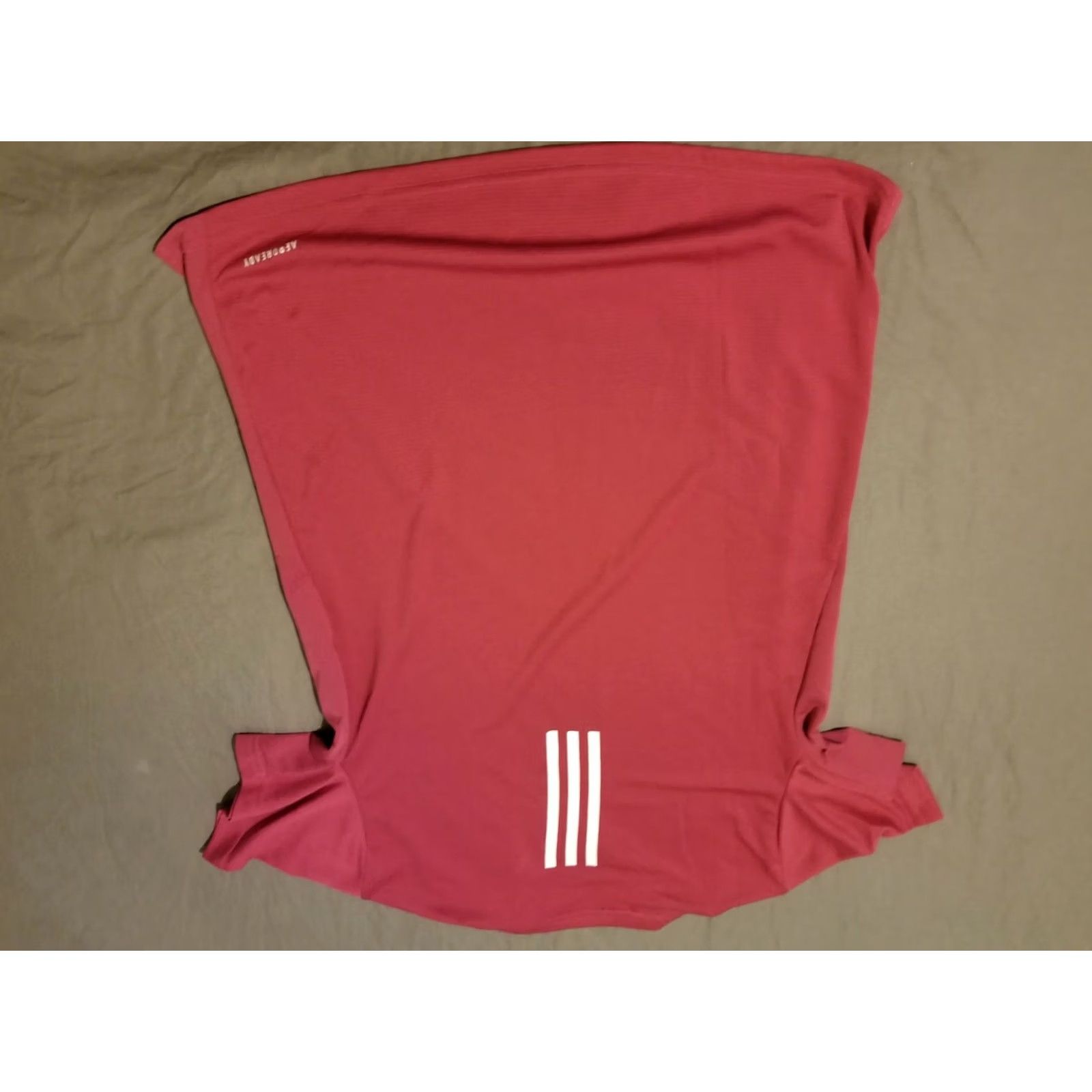 Adidas Womens adidas Shirt S Small Red Athletic Gym Workout Shirt T-Shirt Activewear Womens Adidas Red S Small Athletic Gym Workout Size S / US 4 / IT 40 - 5 Thumbnail