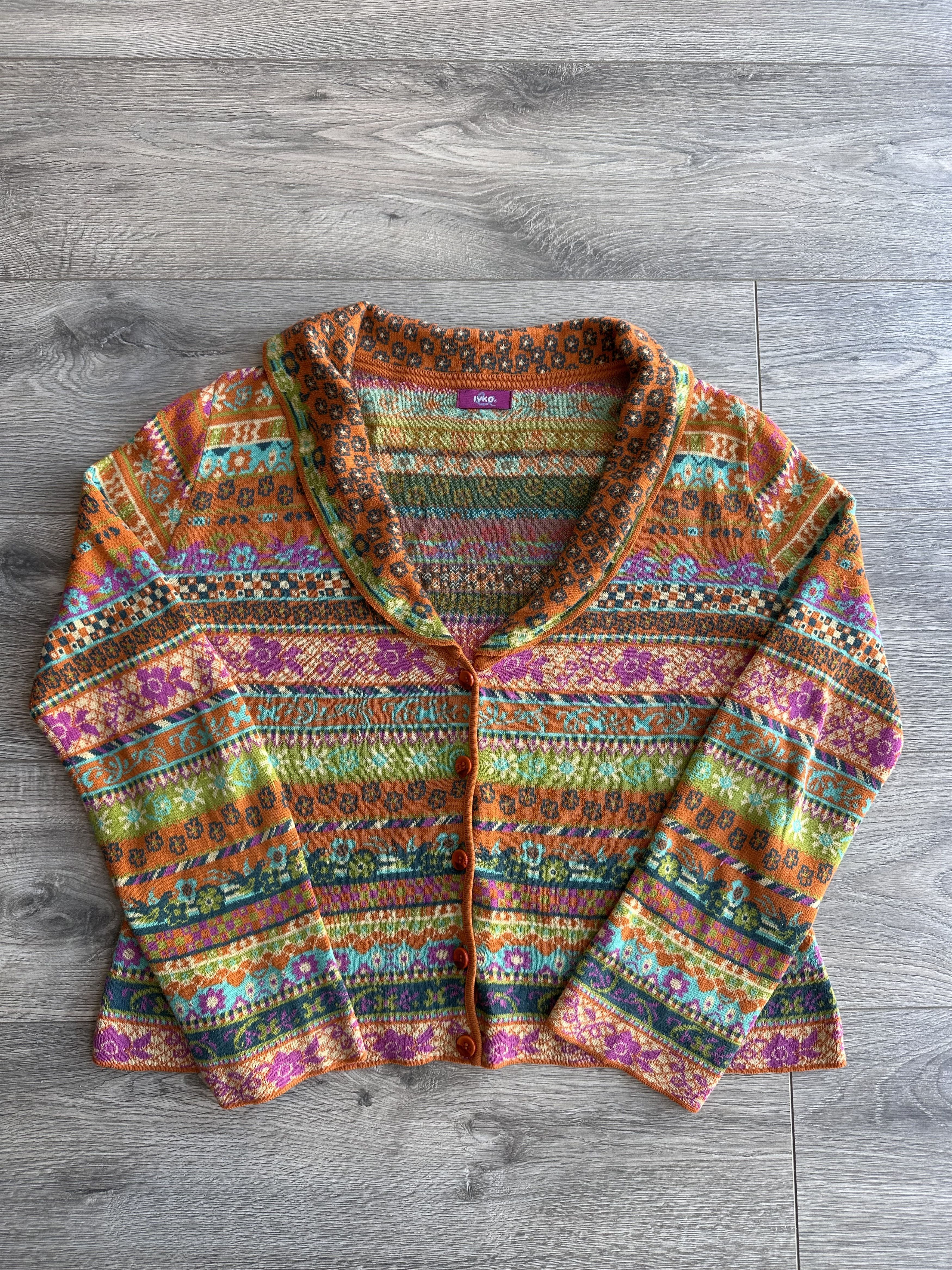 Vintage Ivko cardigan sweater Size M / US 6-8 / IT 42-44 - 1 Thumbnail