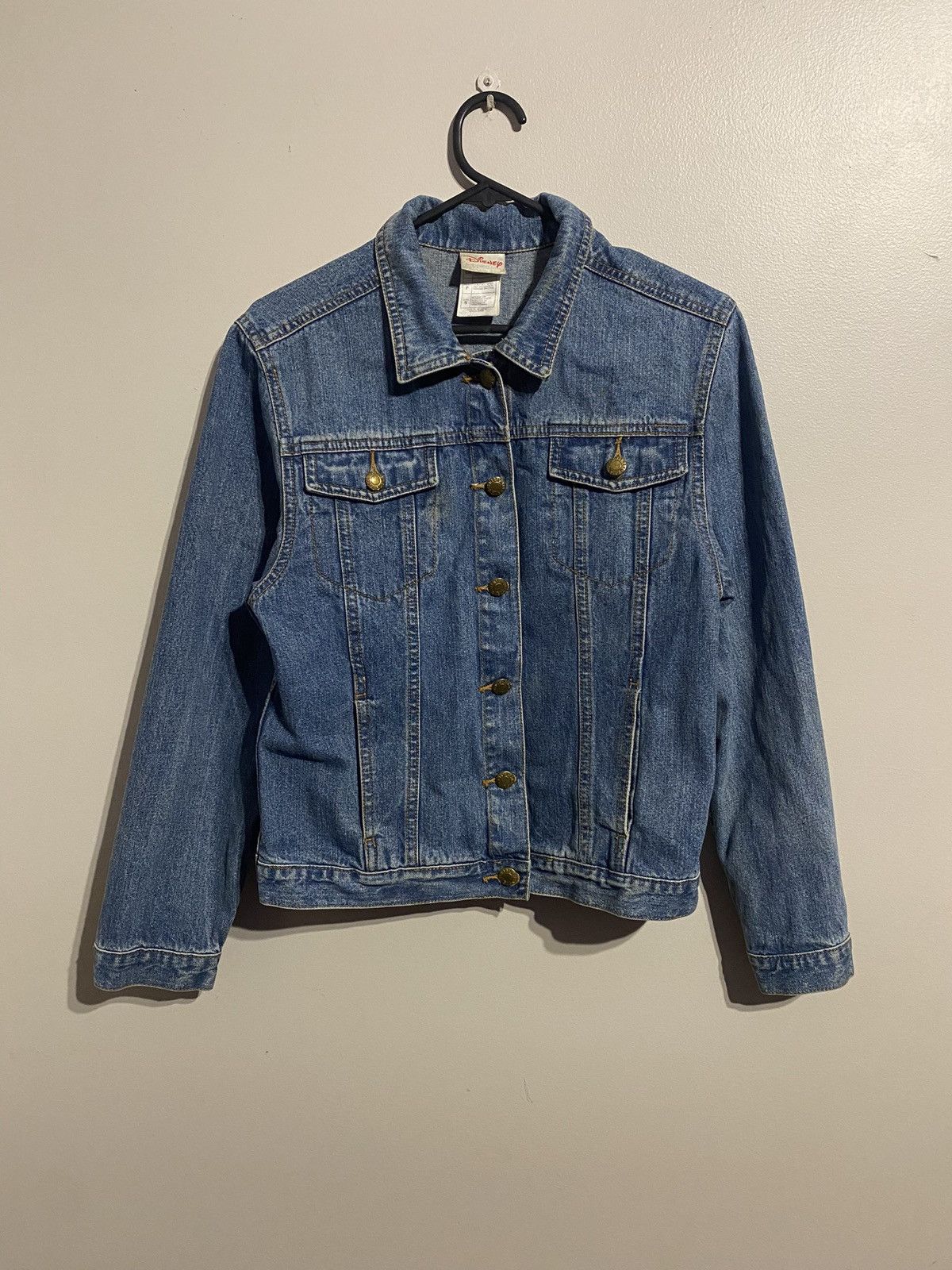 Disney × Vintage Vintage 90’s/Y2K Offical Disney X Tinkerbell denim jacket Size M / US 6-8 / IT 42-44 - 3 Thumbnail