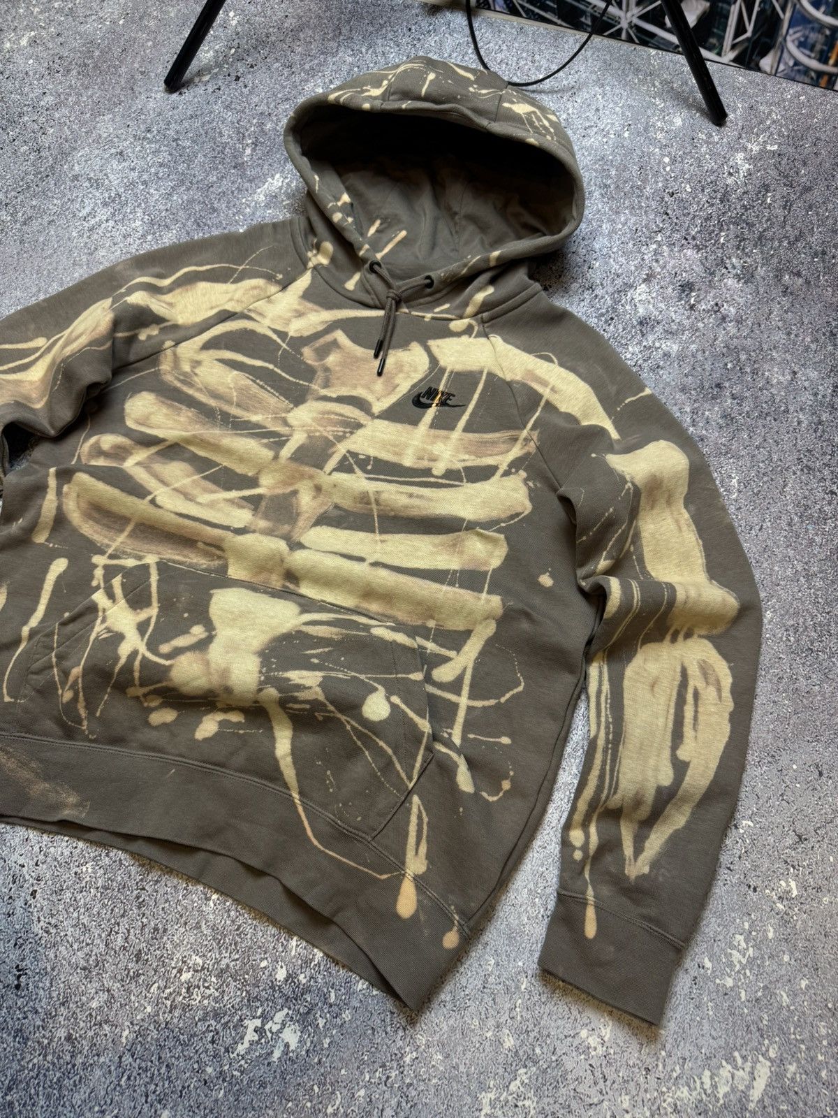 Nike CRAZY CUSTOM NIKE SKELETON TIE DYE HOODIE Size M / US 6-8 / IT 42-44 - 4 Thumbnail