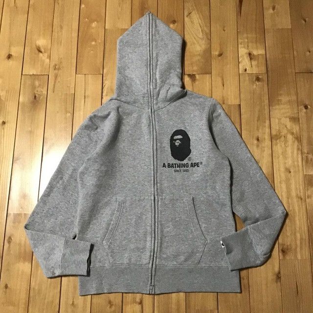 Bape BAPE head logo full zip hoodie a bathing ape NIGO Size US M / EU 48-50 / 2 - 1 Thumbnail