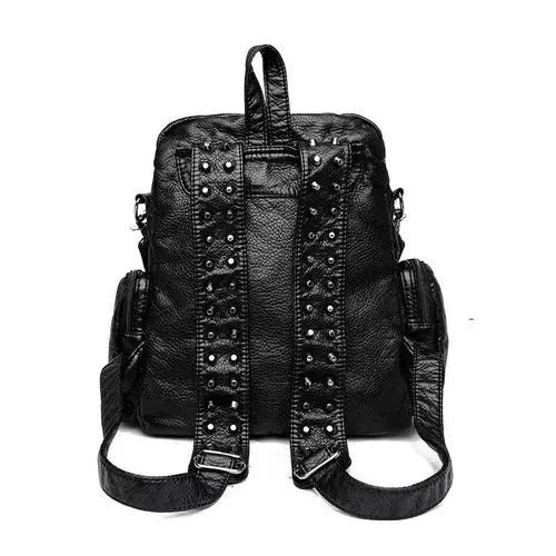 Japanese Brand Soft Leather Daypack Backpack Size ONE SIZE - 2 Thumbnail