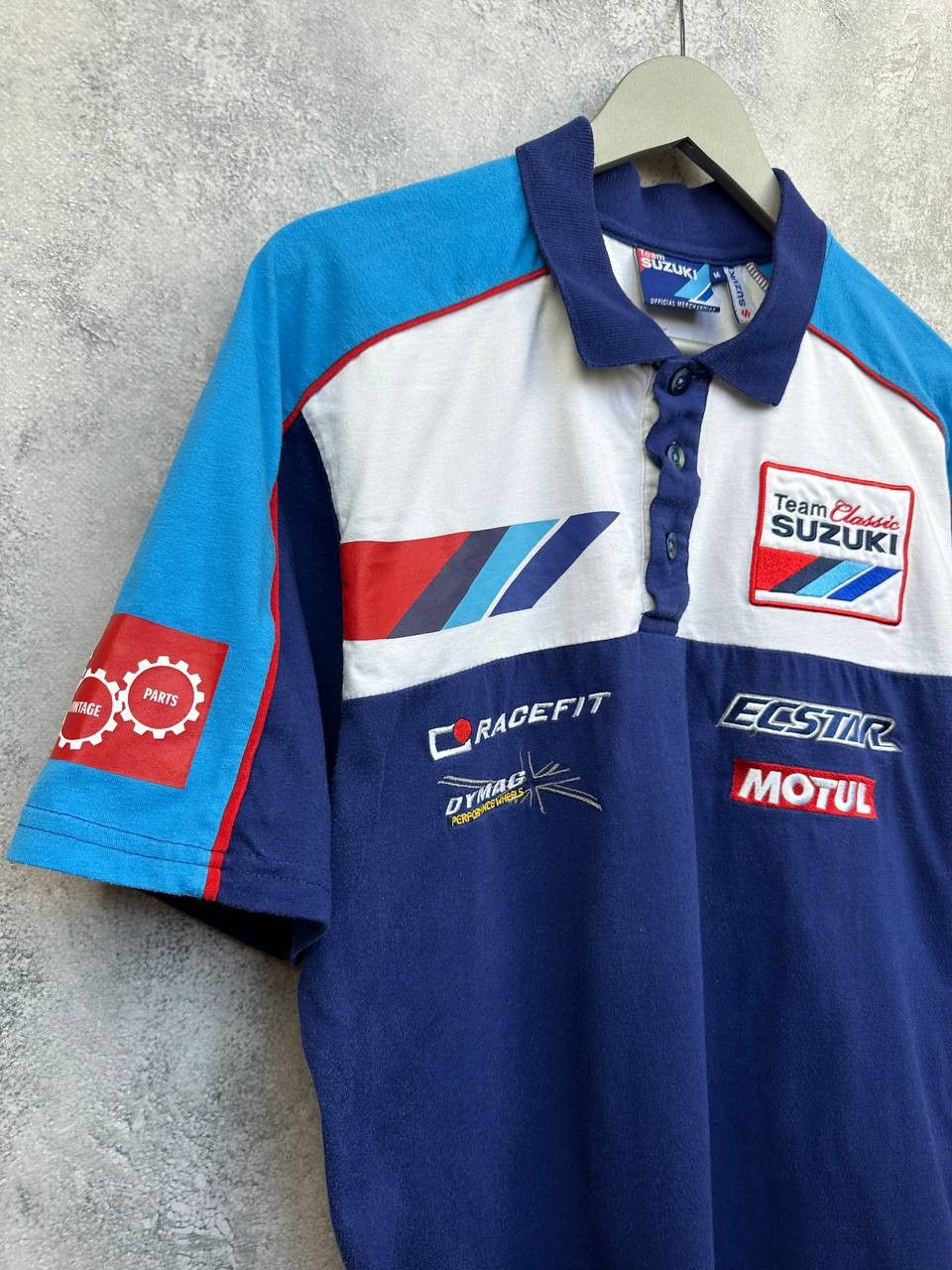 Formula 1 Team Suzuki Ecstar Official Polo Shirt Clinton Enterprises Size US M / EU 48-50 / 2 - 3 Thumbnail