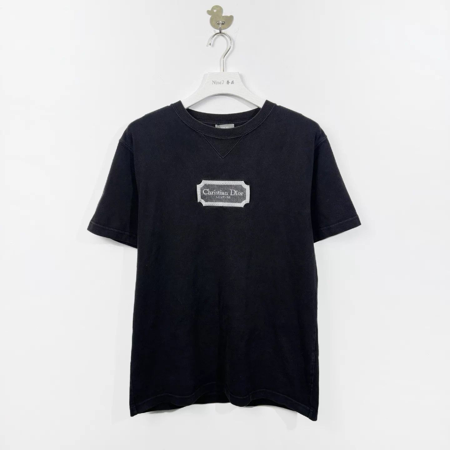 Dior Dior CD Logo Embroidered Black Short Sleeve Tee M Size US M / EU 48-50 / 2 - 1 Thumbnail