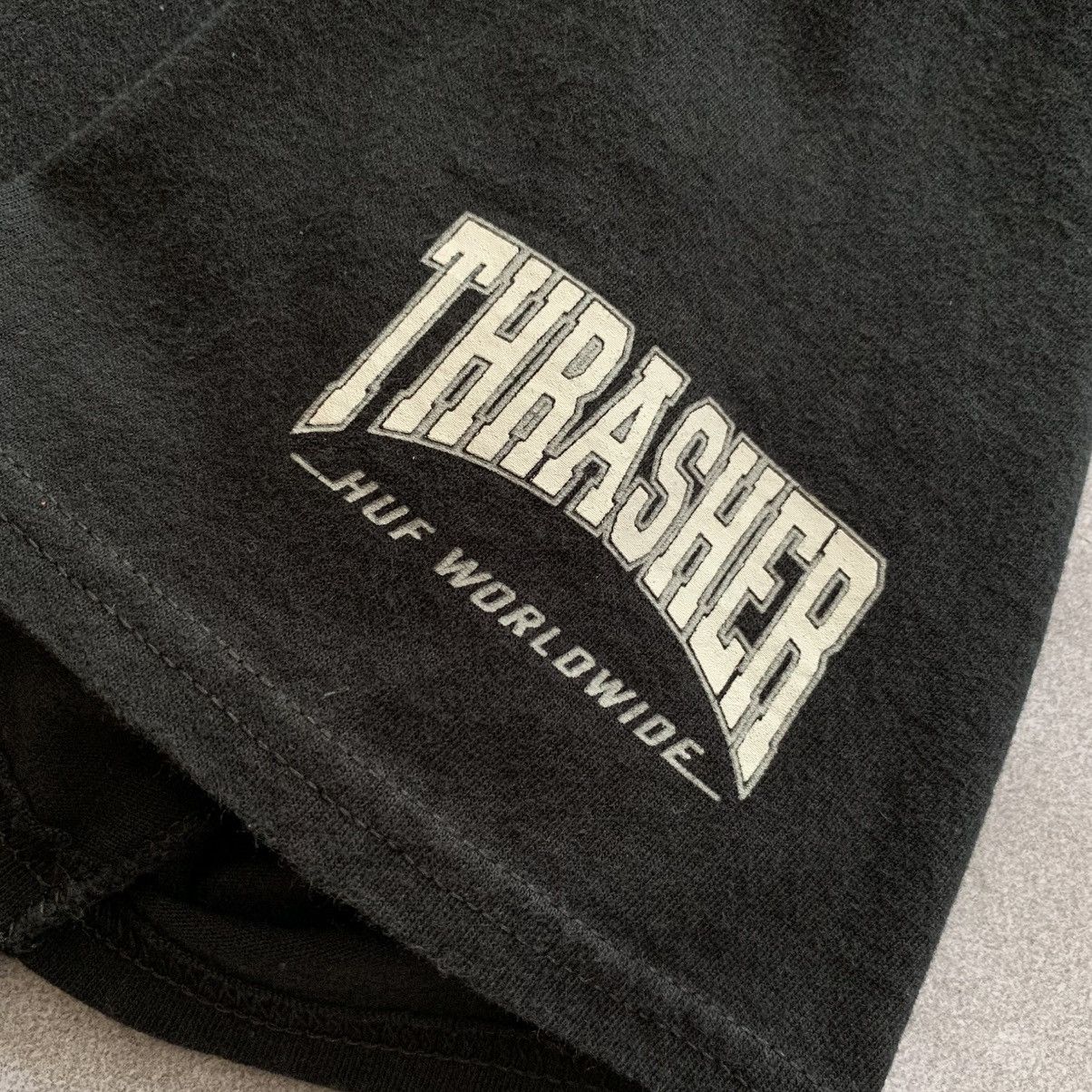 Huf × Thrasher HUF Worldwide x Thrasher Magazine T-Shirt Size US M / EU 48-50 / 2 - 4 Thumbnail