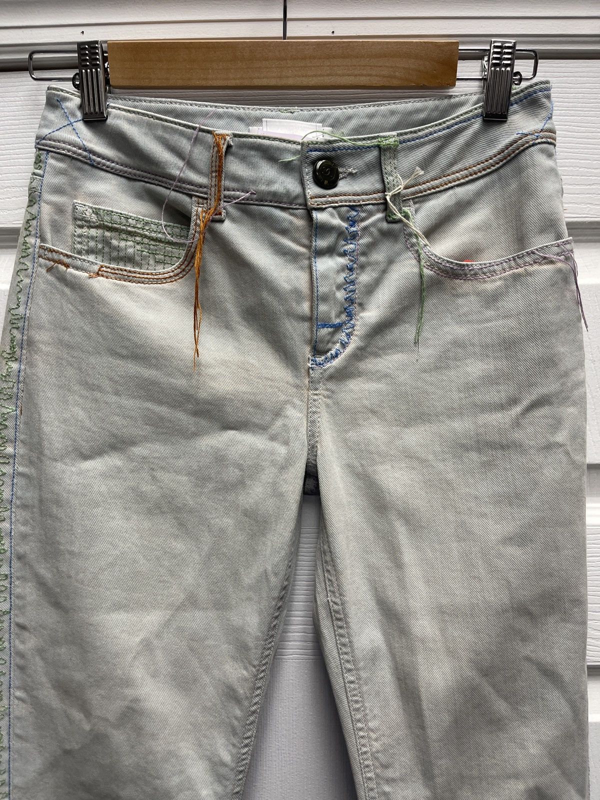 Chanel Chanel Women’s Jean Lightwash Color Thread Size US 34 / EU 50 - 2 Thumbnail