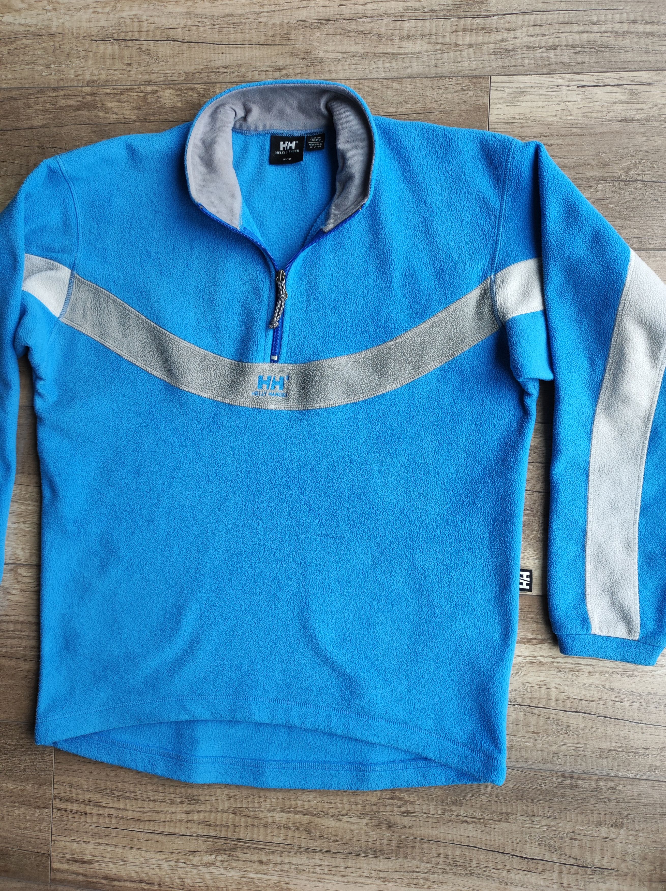 Helly Hansen × Vintage HELLY HANSEN Men's 1/2 Zip Anorak Fleece Jacket, s. MEDIUM Size US M / EU 48-50 / 2 - 3 Thumbnail