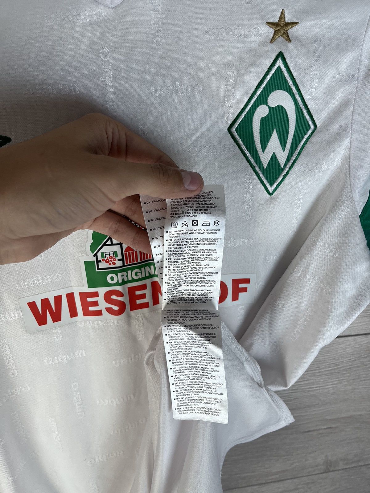 Umbro Werder Bremen Bundesliga Germany Umbro Football rap hip hop Size US S / EU 44-46 / 1 - 11 Thumbnail