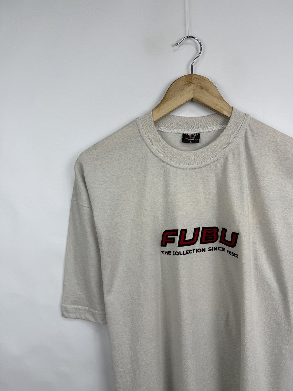 Fubu 🇺🇸 Vintage 1992 Fubu T-Shirt Y2K Retro Rare stussy Style Size US L / EU 52-54 / 3 - 2 Thumbnail