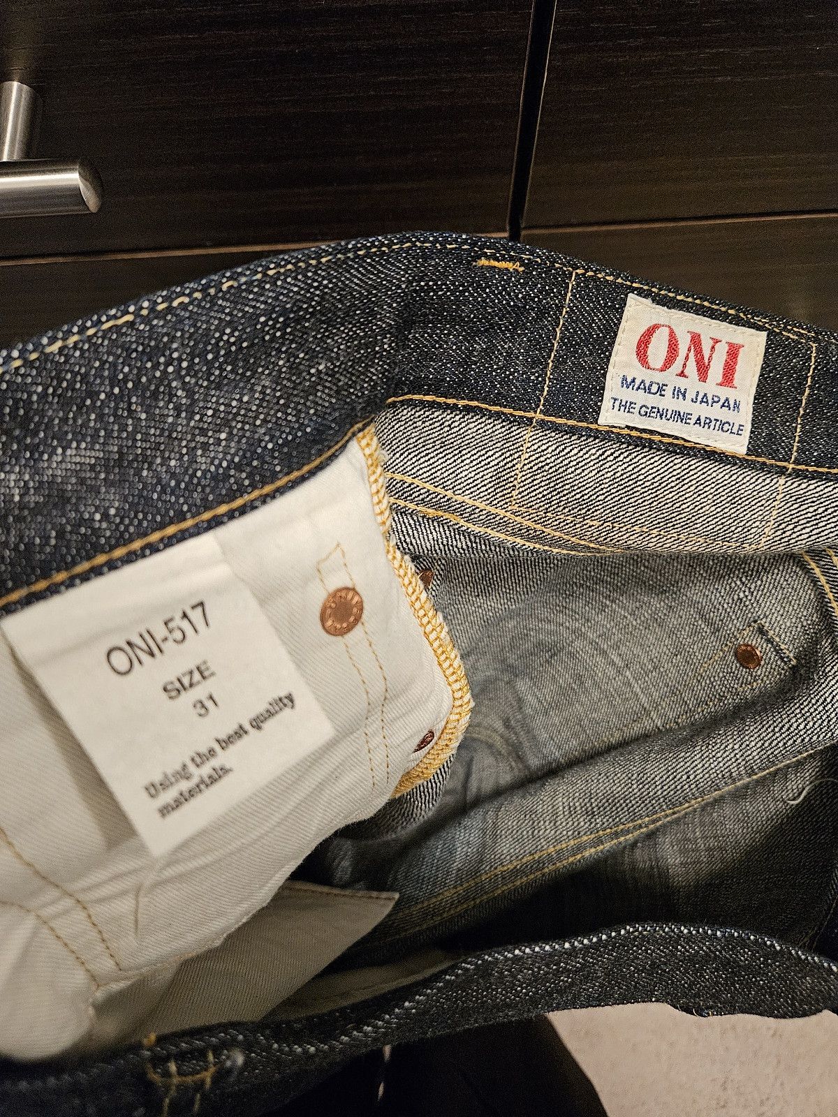 image of Oni Denim Oni-517 Size 31 14Oz Tight Straight in Indigo, Men's