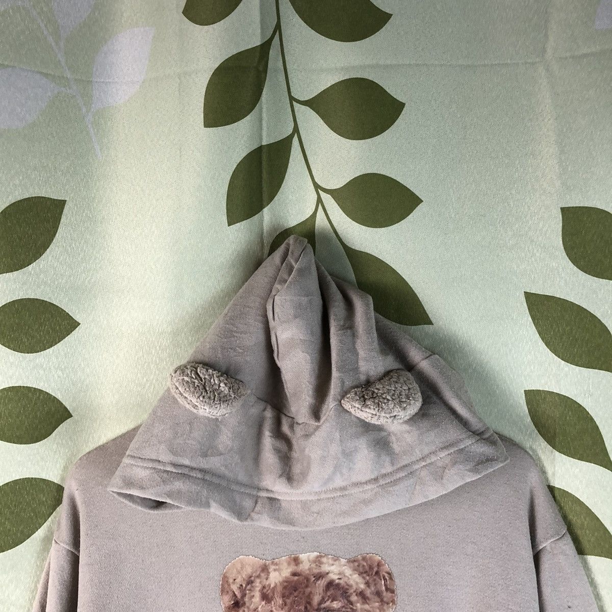 Japanese Brand × Vintage Teddy Bear Leah Matin Brown Hoodie with ears #7467 Size M / US 6-8 / IT 42-44 - 4 Thumbnail