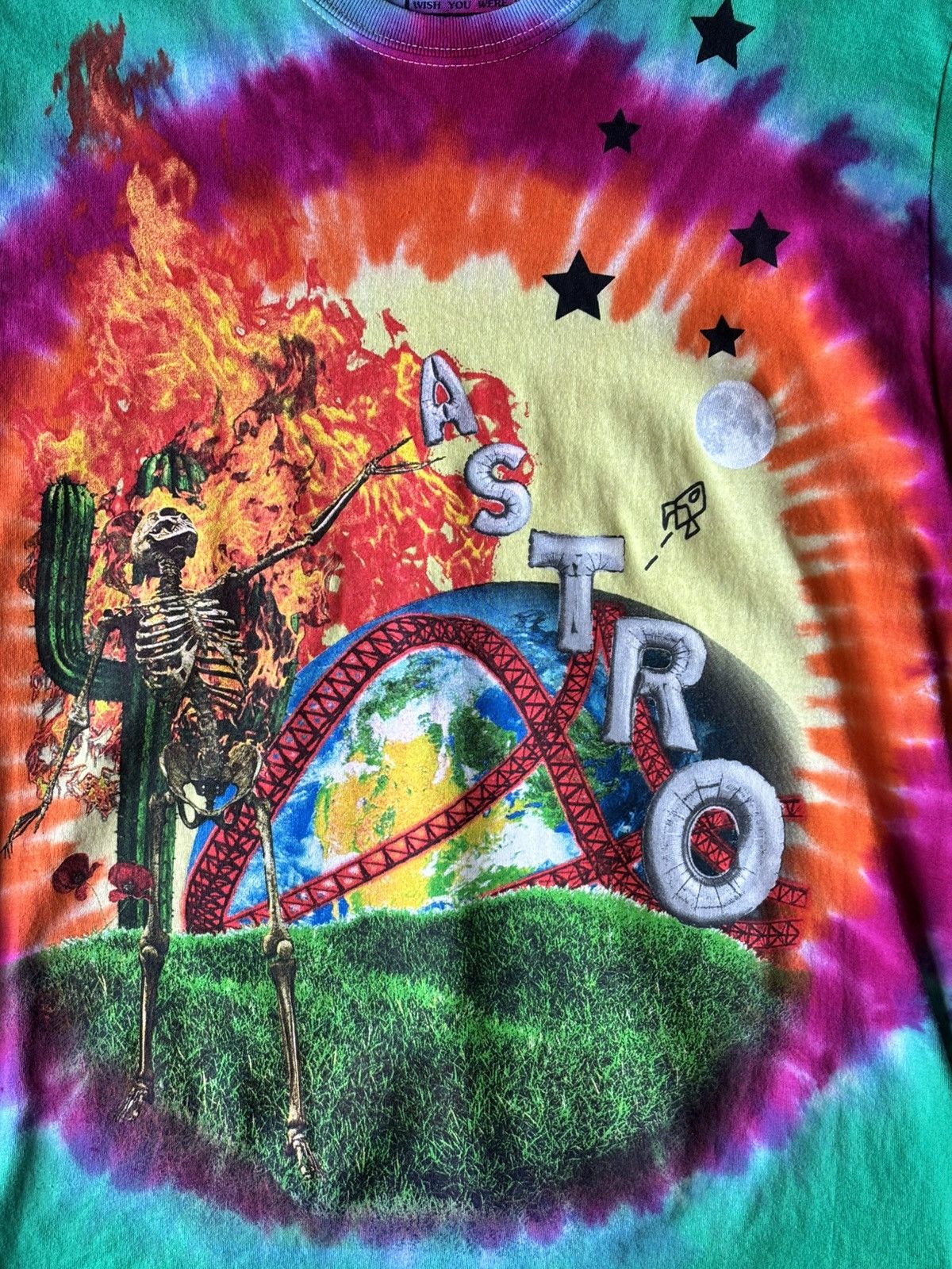 Travis Scott TRAVIS SCOTT ASTROWORLD SHIRT SIZE M Size US M / EU 48-50 / 2 - 3 Thumbnail