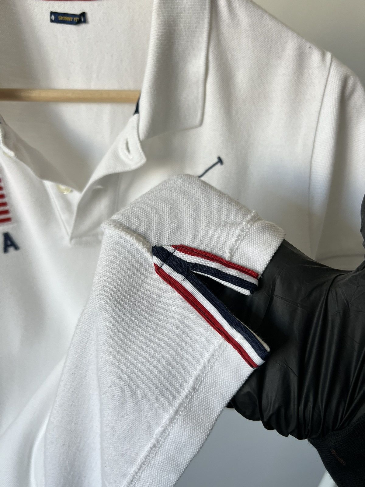 Ralph Lauren 🇺🇸 USA 90S Vintage Polo Ralph Lauren Rugby T-Shirt L Women Size US S / EU 44-46 / 1 - 13 Thumbnail