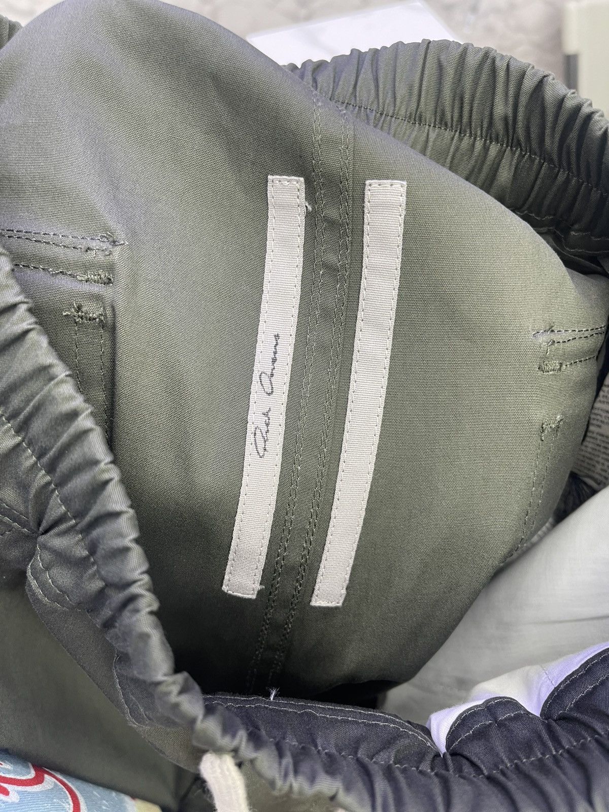 Rick Owens Rick Owens mega cargo pants olive Size US 28 / EU 44 - 3 Thumbnail
