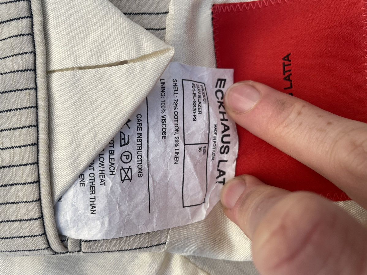 Eckhaus Latta SUN STRIPE BLAZER Size US M / EU 48-50 / 2 - 5 Thumbnail