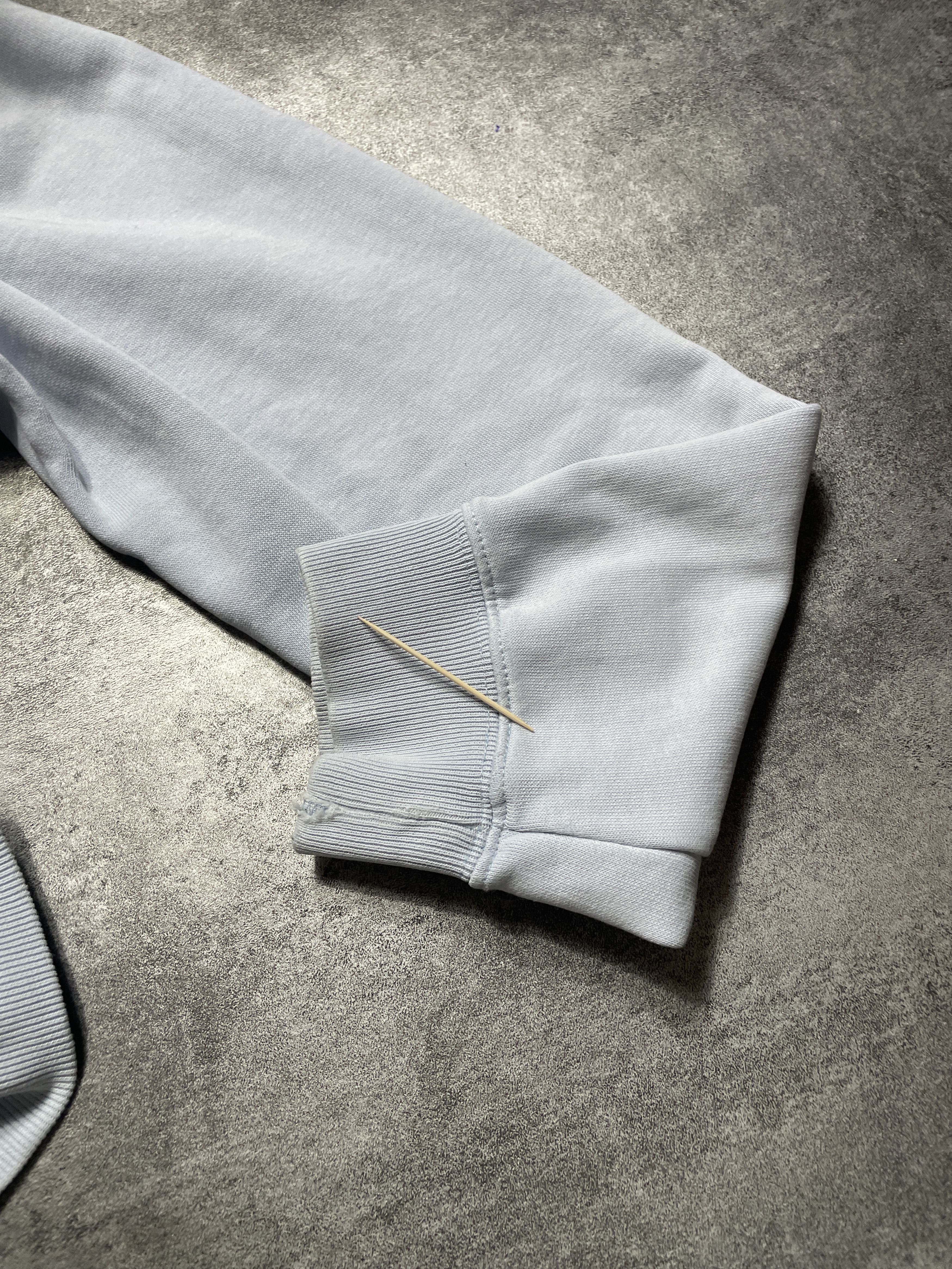 Nike RARE❗️Nike Vintage Y2K Hoodie Silver Tag Boxy Fit Baby Blue Size US S / EU 44-46 / 1 - 11 Thumbnail