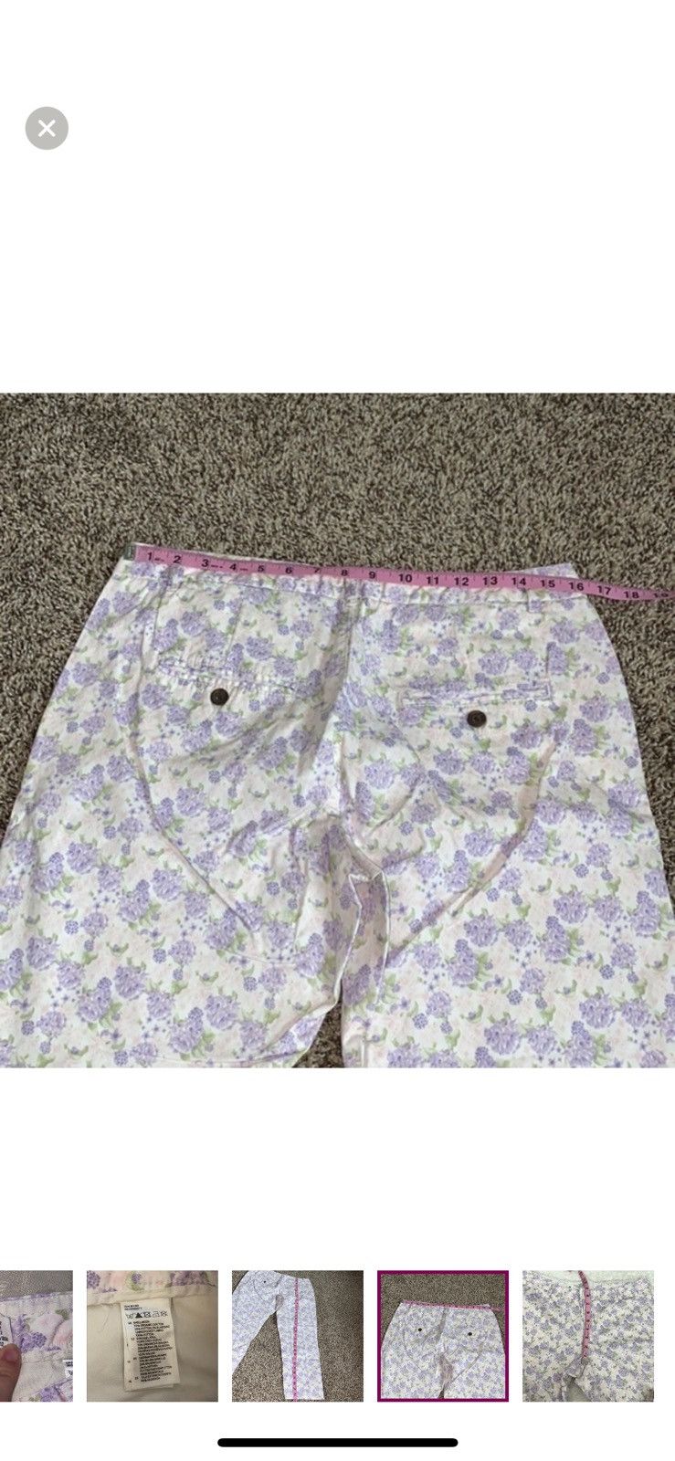H&M LOGG by h&m floral pants size 12 Size 34" / US 12 / IT 48 - 9 Thumbnail
