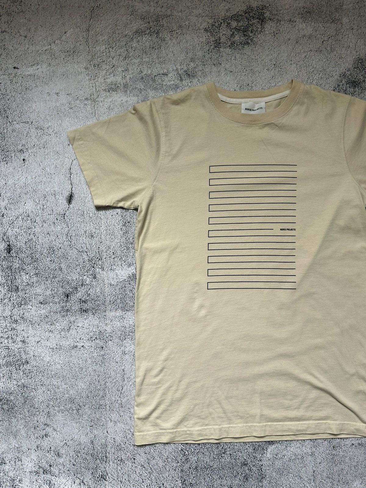 Norse Projects Norse Project Sweater Box Logo Beige Fit Size US M / EU 48-50 / 2 - 2 Thumbnail