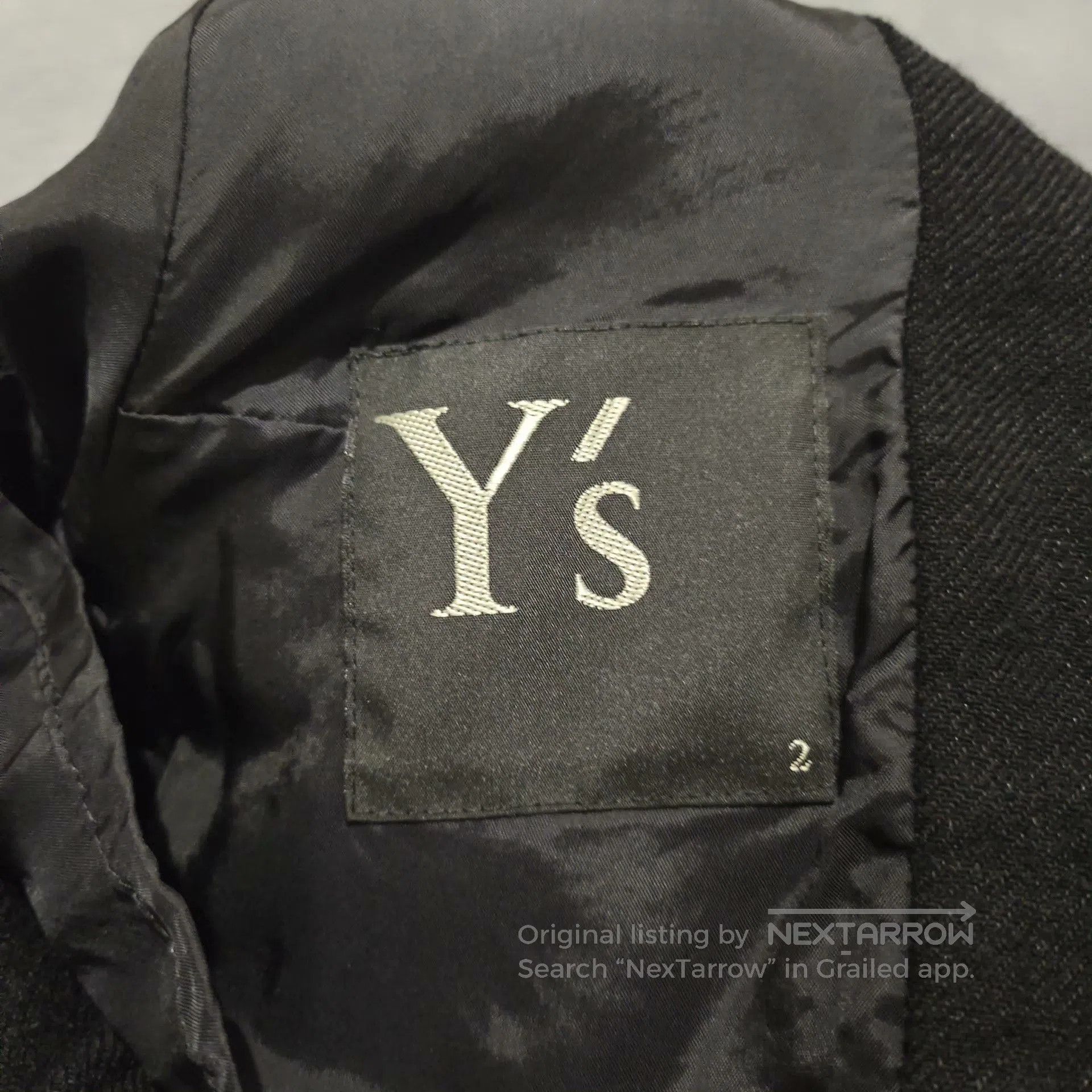 Yohji Yamamoto Yohji Yamamoto Y's Wool Tailcoat Blazer. Size US M / EU 48-50 / 2 - 8 Thumbnail
