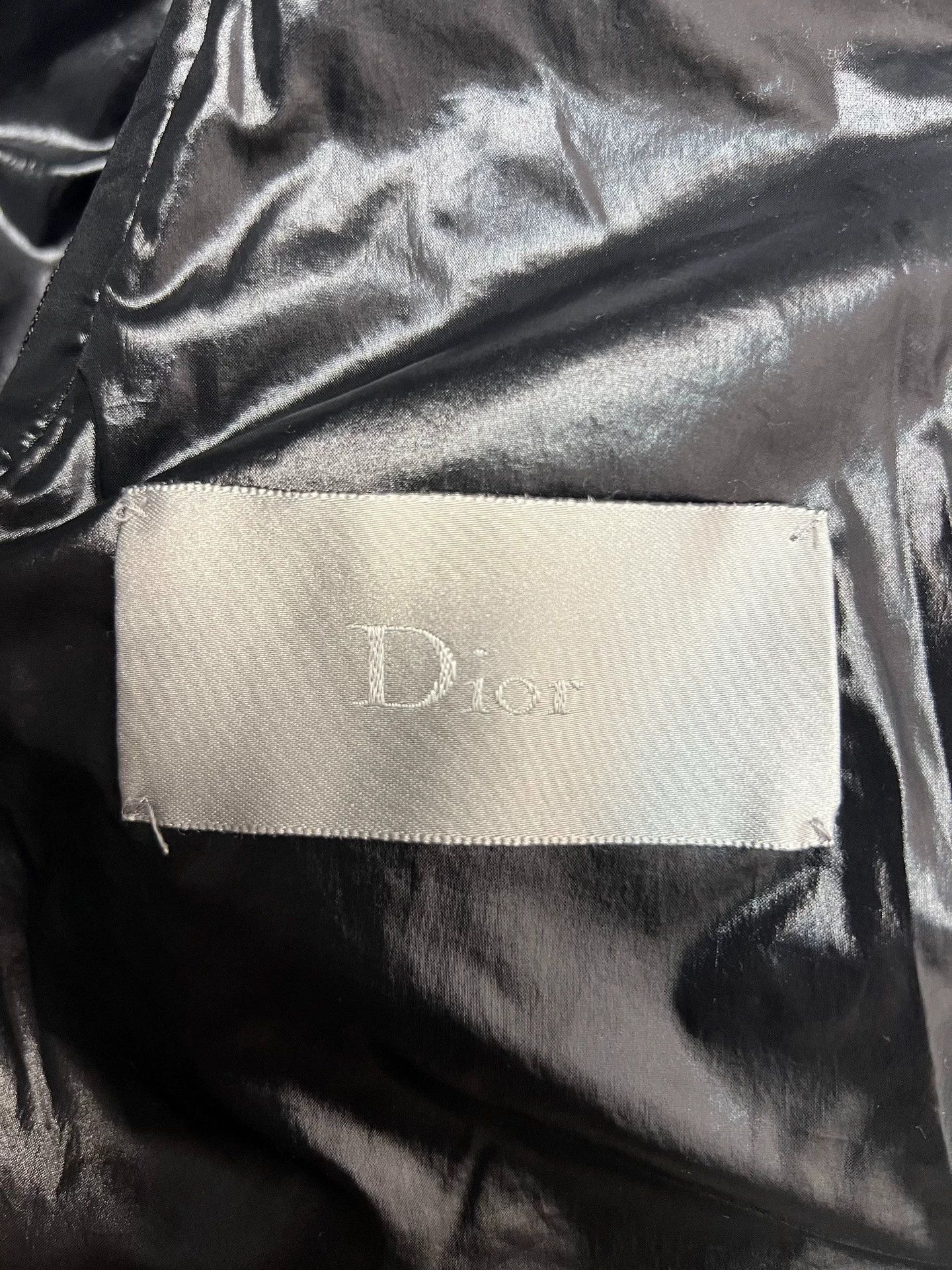 Dior black hooded goose down jacket Size US M / EU 48-50 / 2 - 3 Thumbnail
