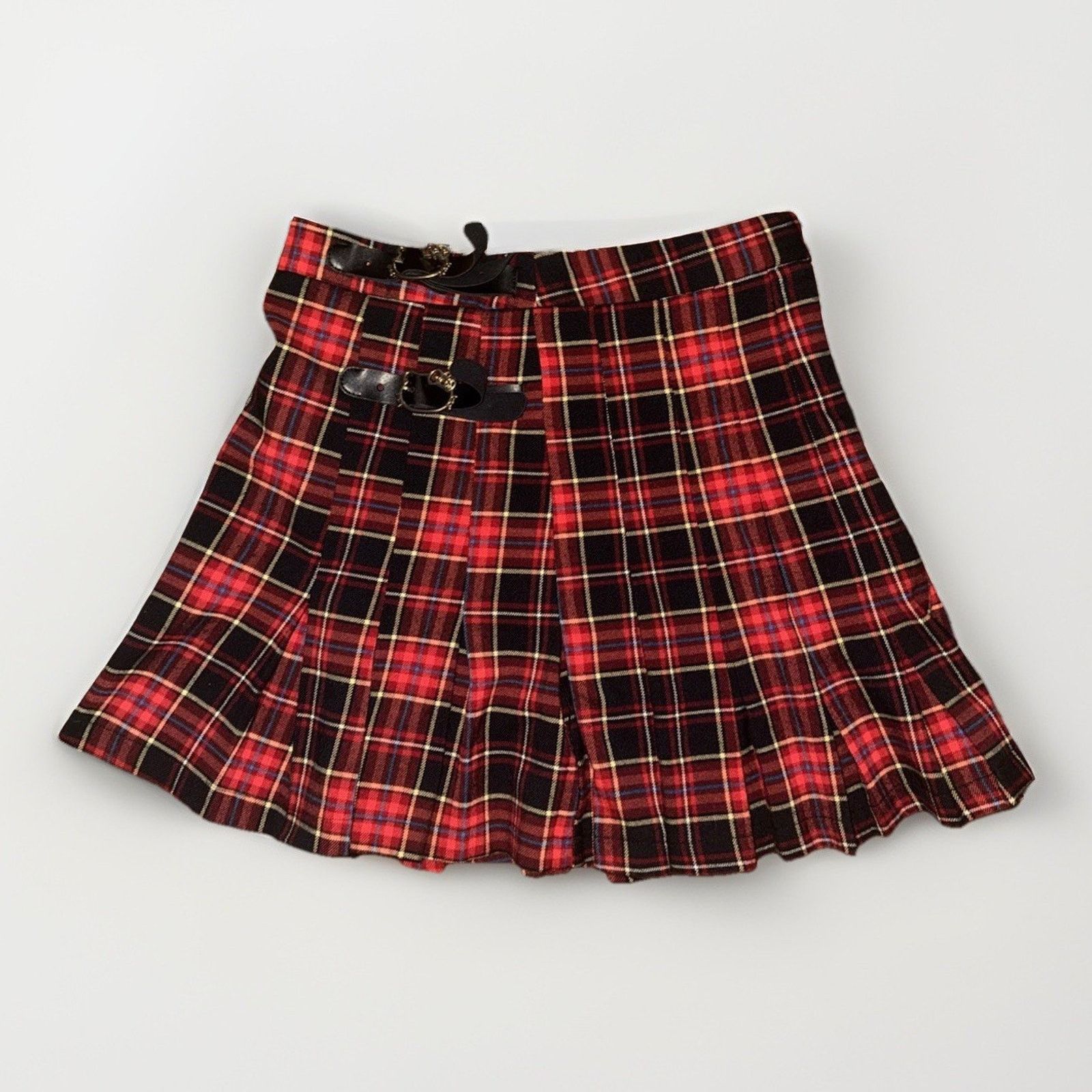 Forever 21 Forever 21 x Hello Kitty Plaid Skirt XS Size 26" / US 2 / IT 38 - 1 Thumbnail